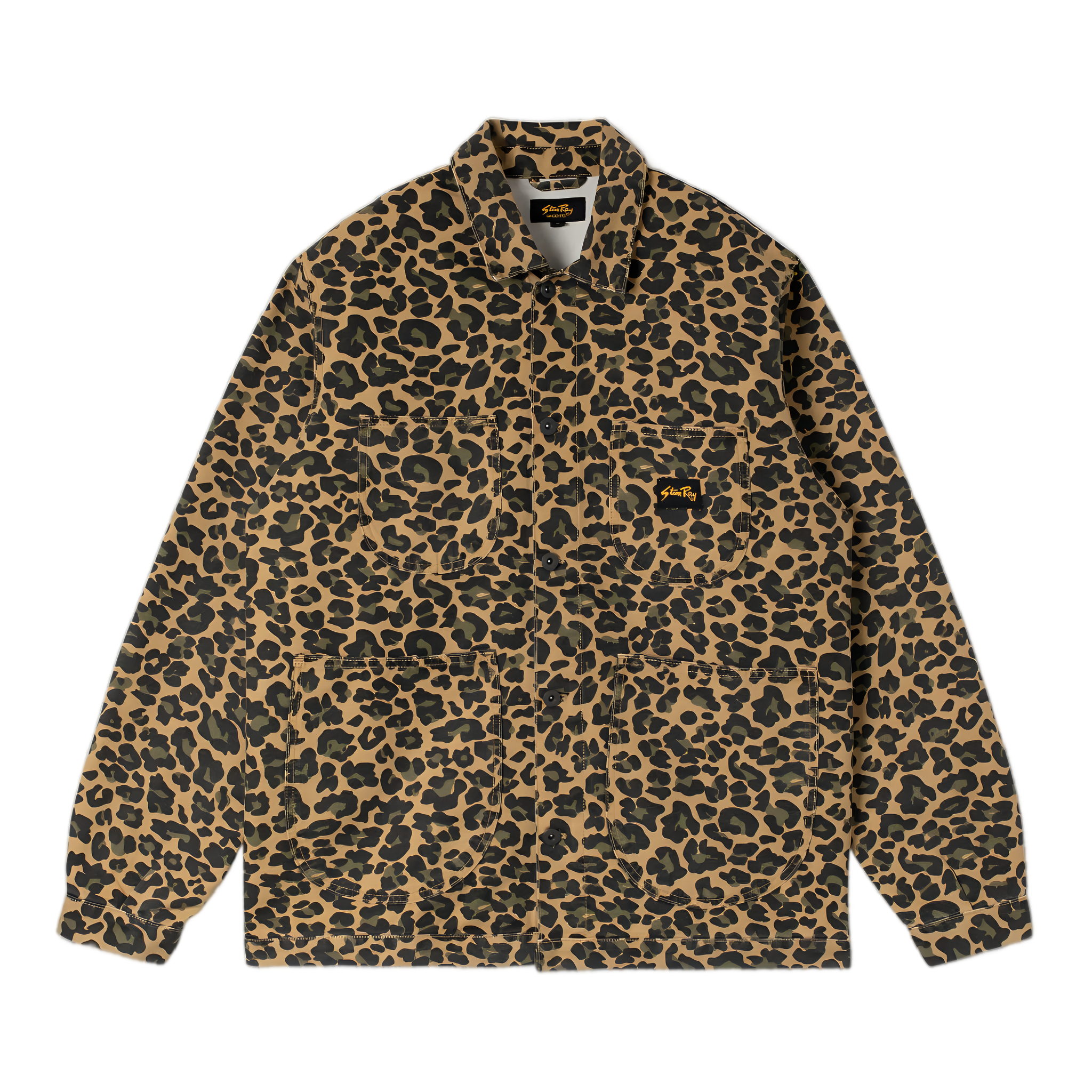 Coverall Jacket - Leopard Camo