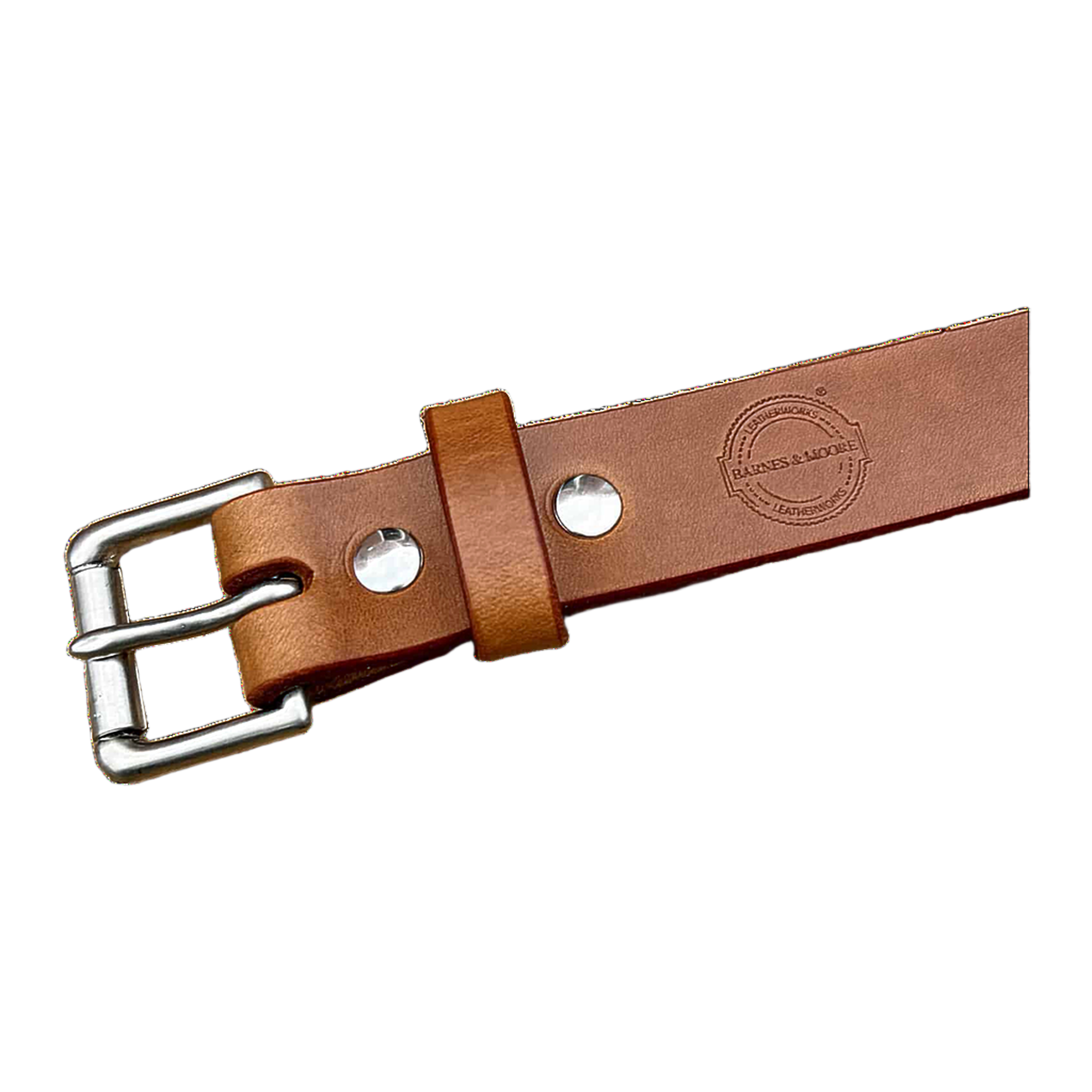 Slim Belt - Harness Tan/Nickel