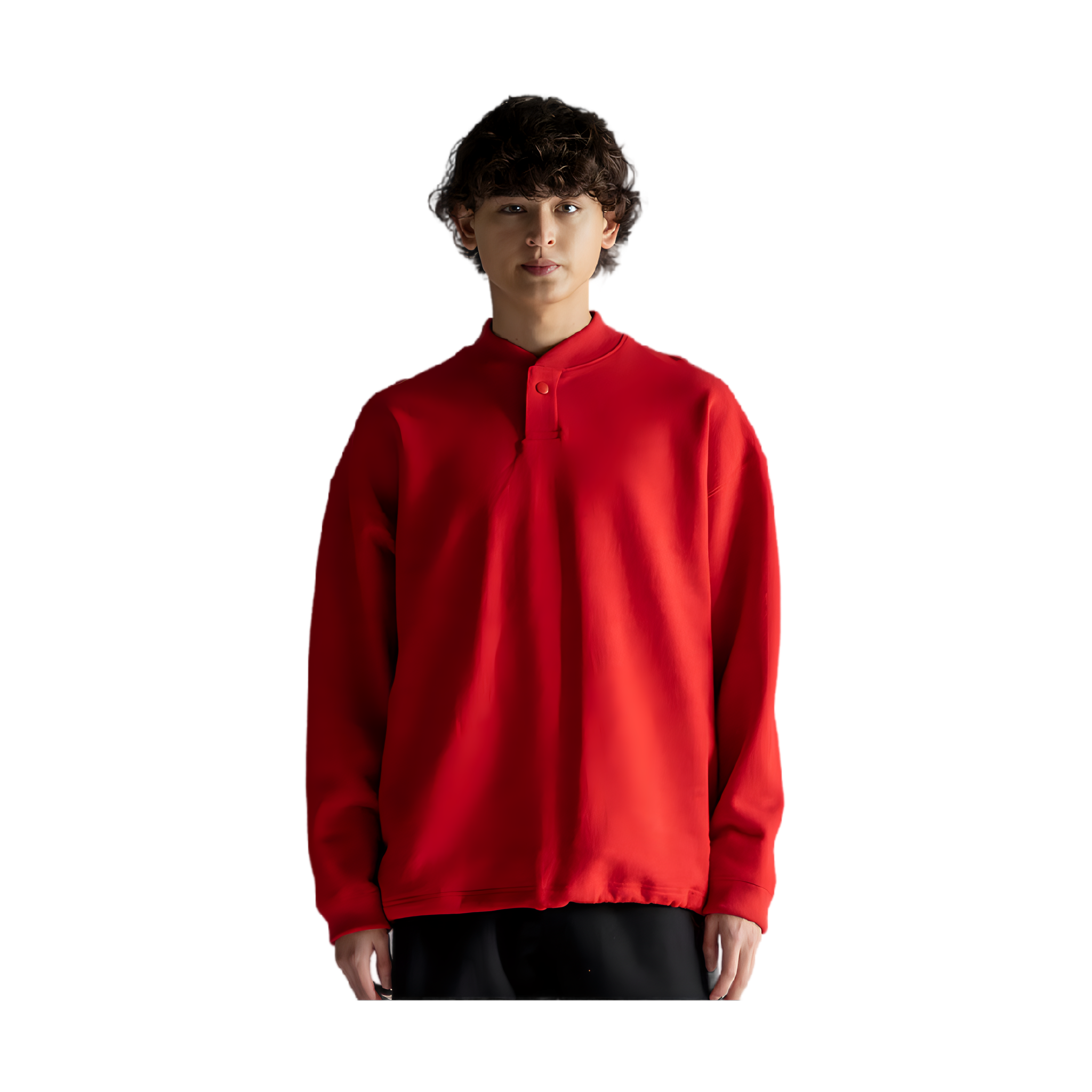 GG Sweat GJ Neck - Red