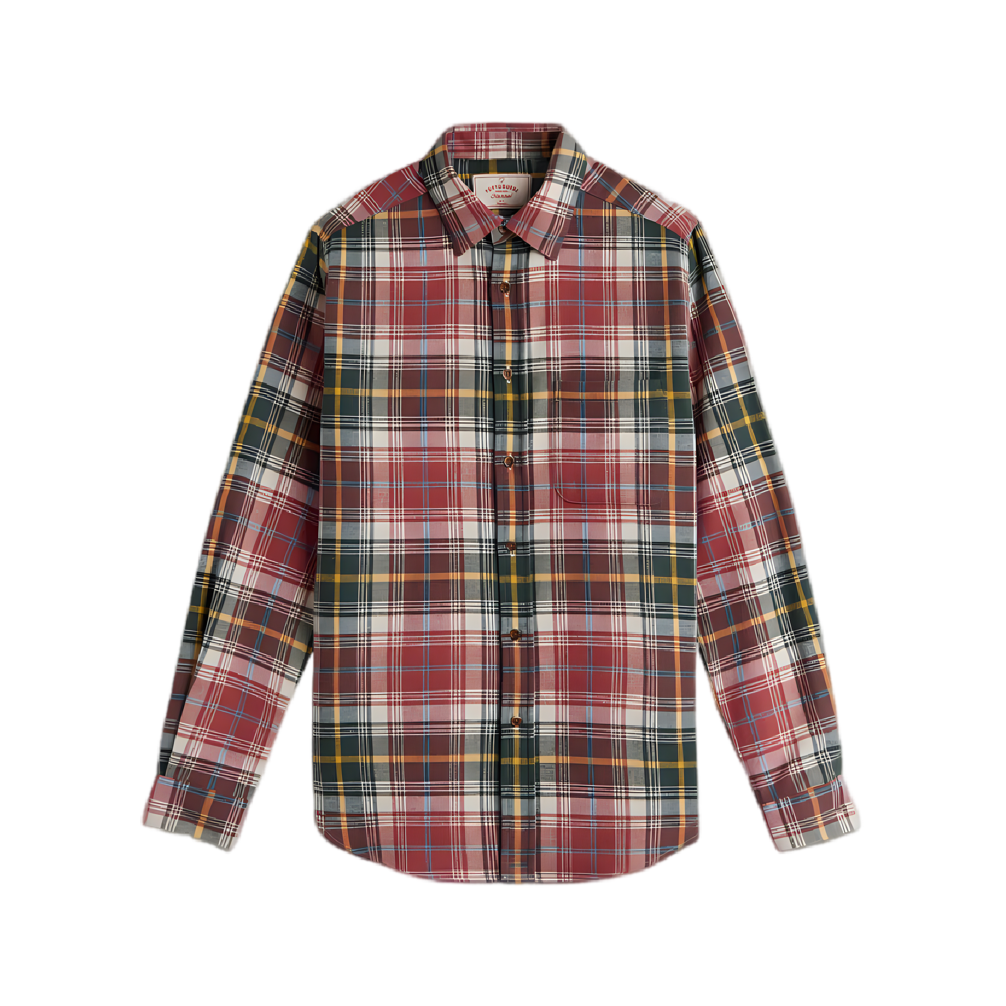 Alpi Shirt - Red Tartan Plaid