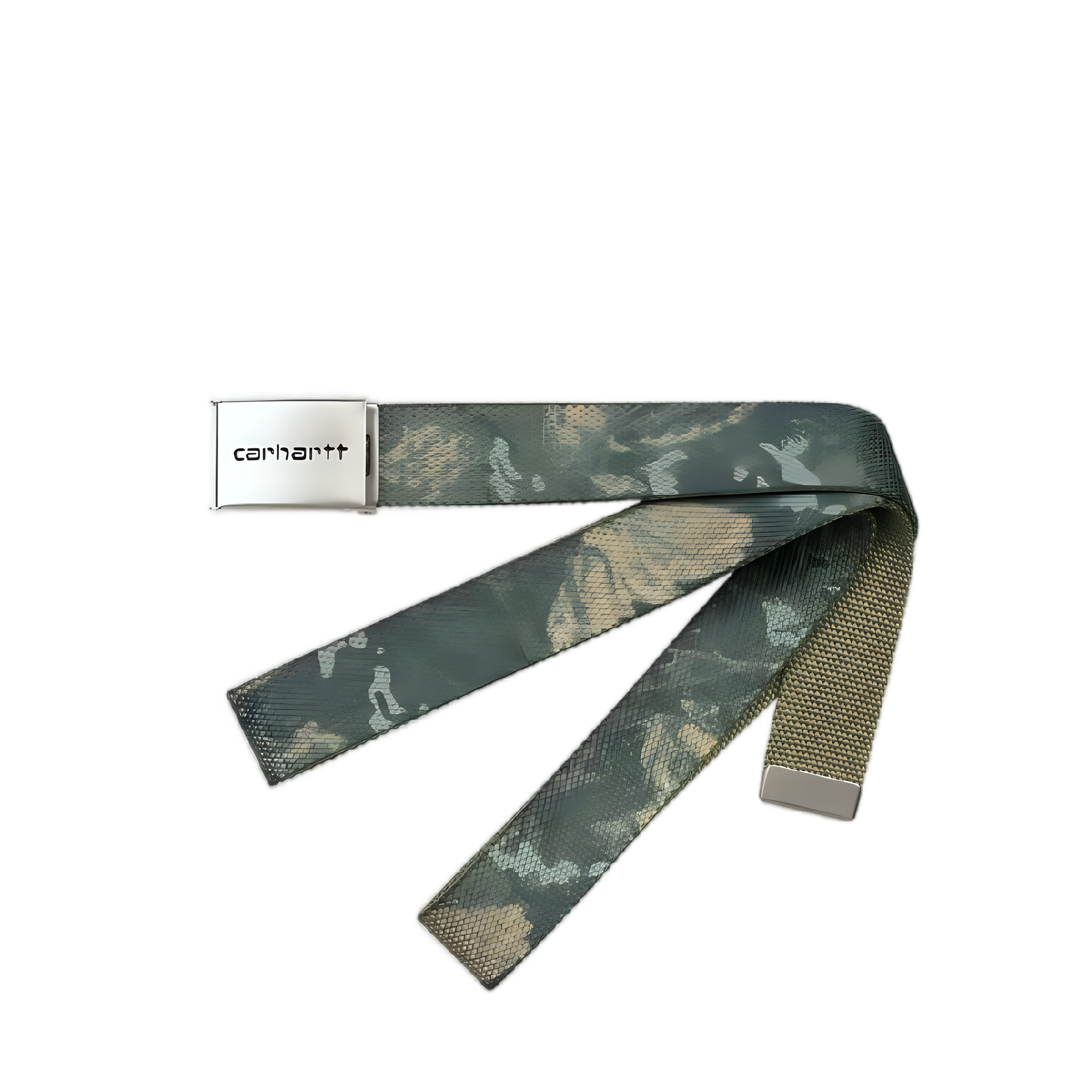 Clip Belt Chrome - Camo Combi, Green