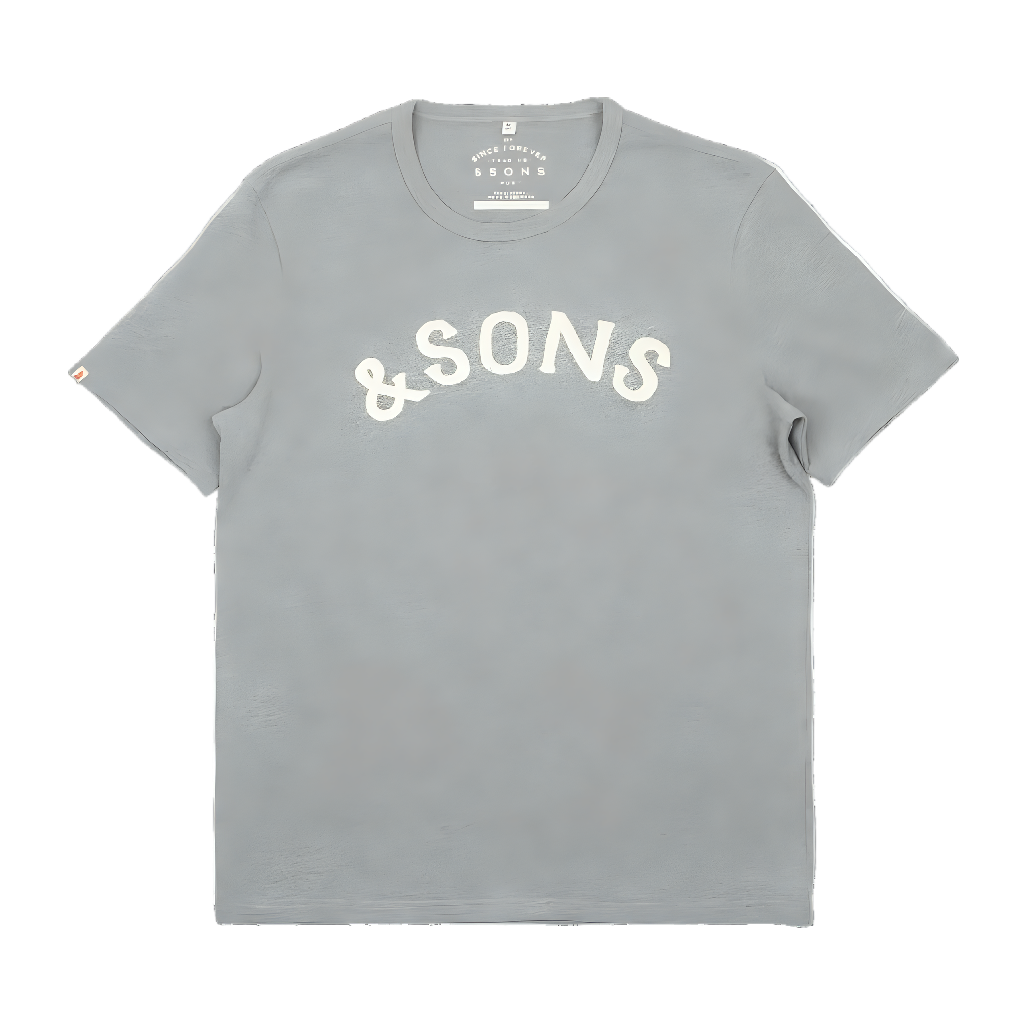 Boxer Arch Logo T-Shirt - Grey Marl