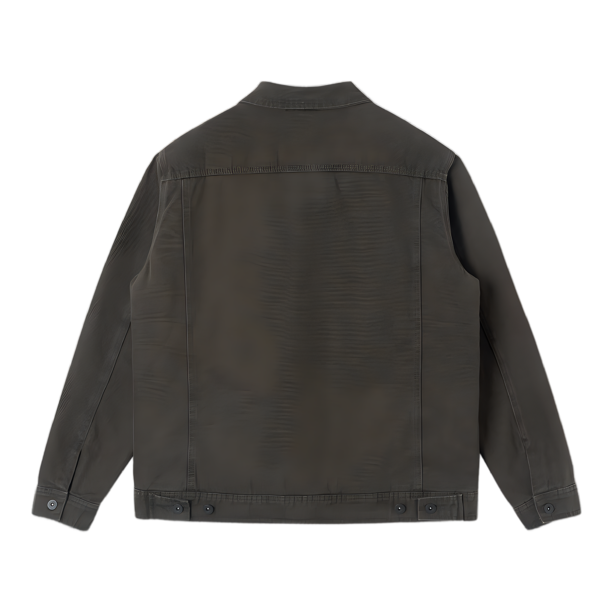 Lined Trucker Jacket - Charcoal Duck