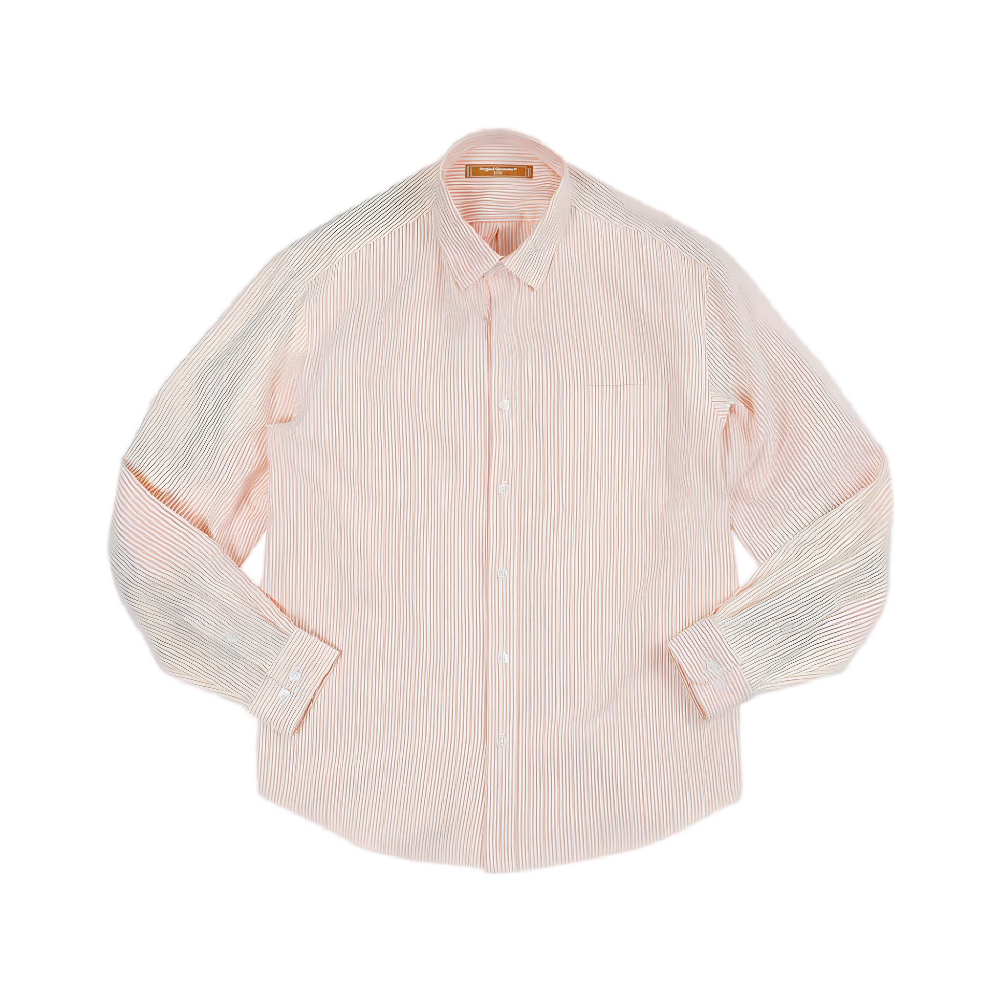 OG Striped Oxford Shirt - Orange