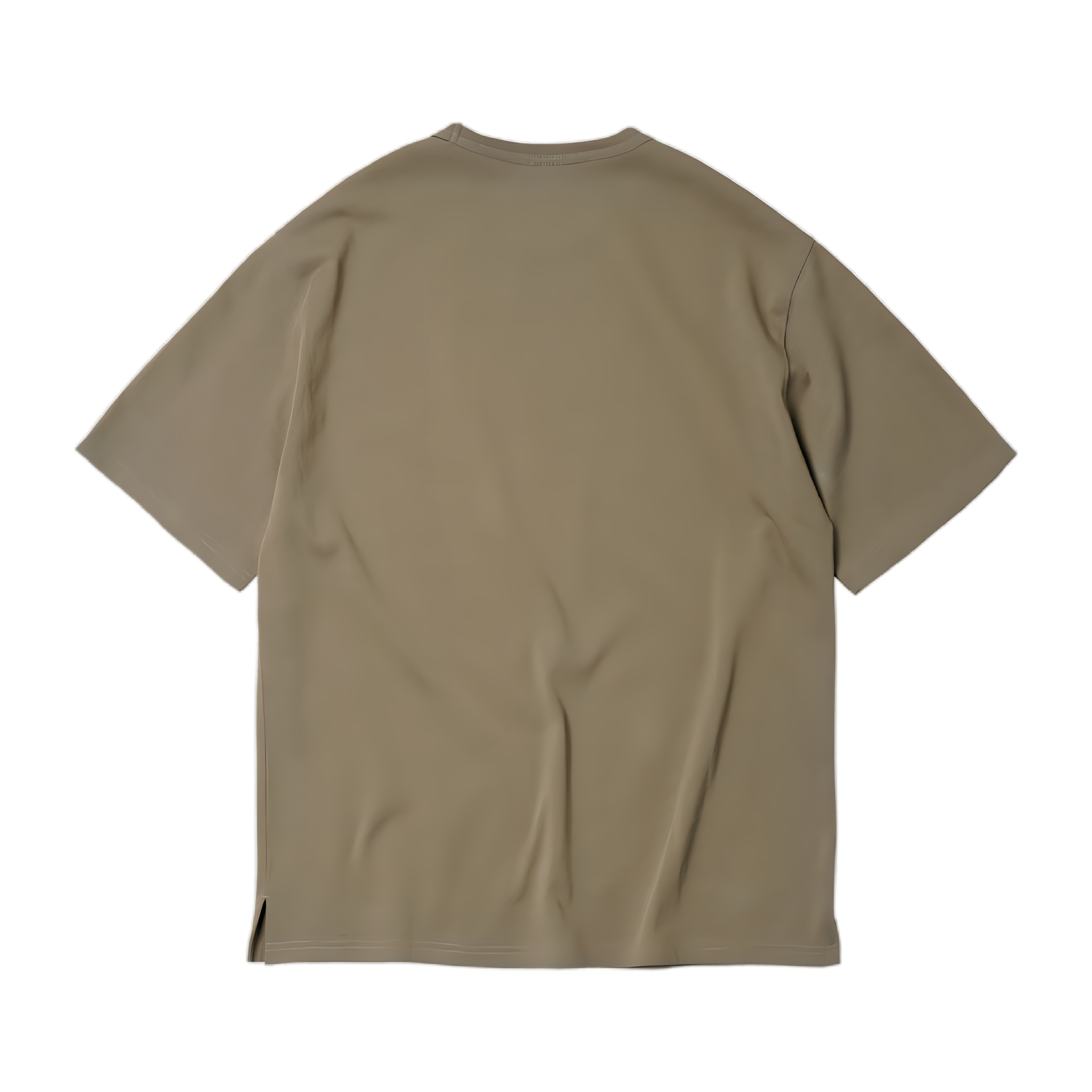 OG Double Rib Oversized Tee - Mud