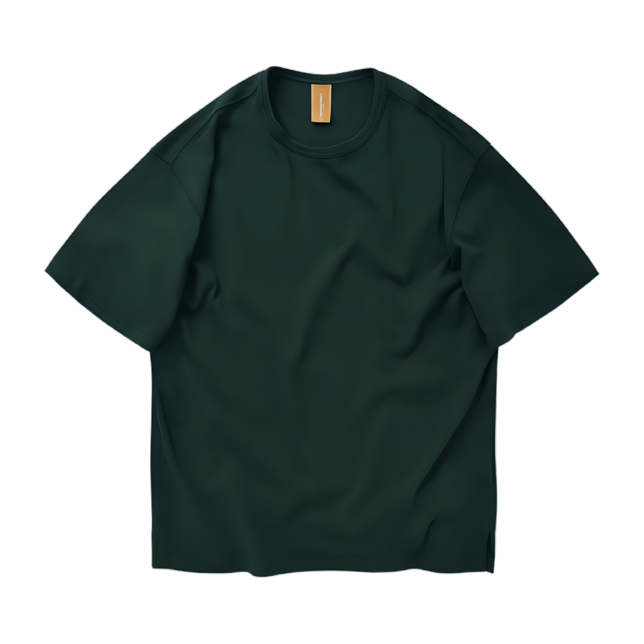 OG Double Rib Oversized Tee - Dark Green