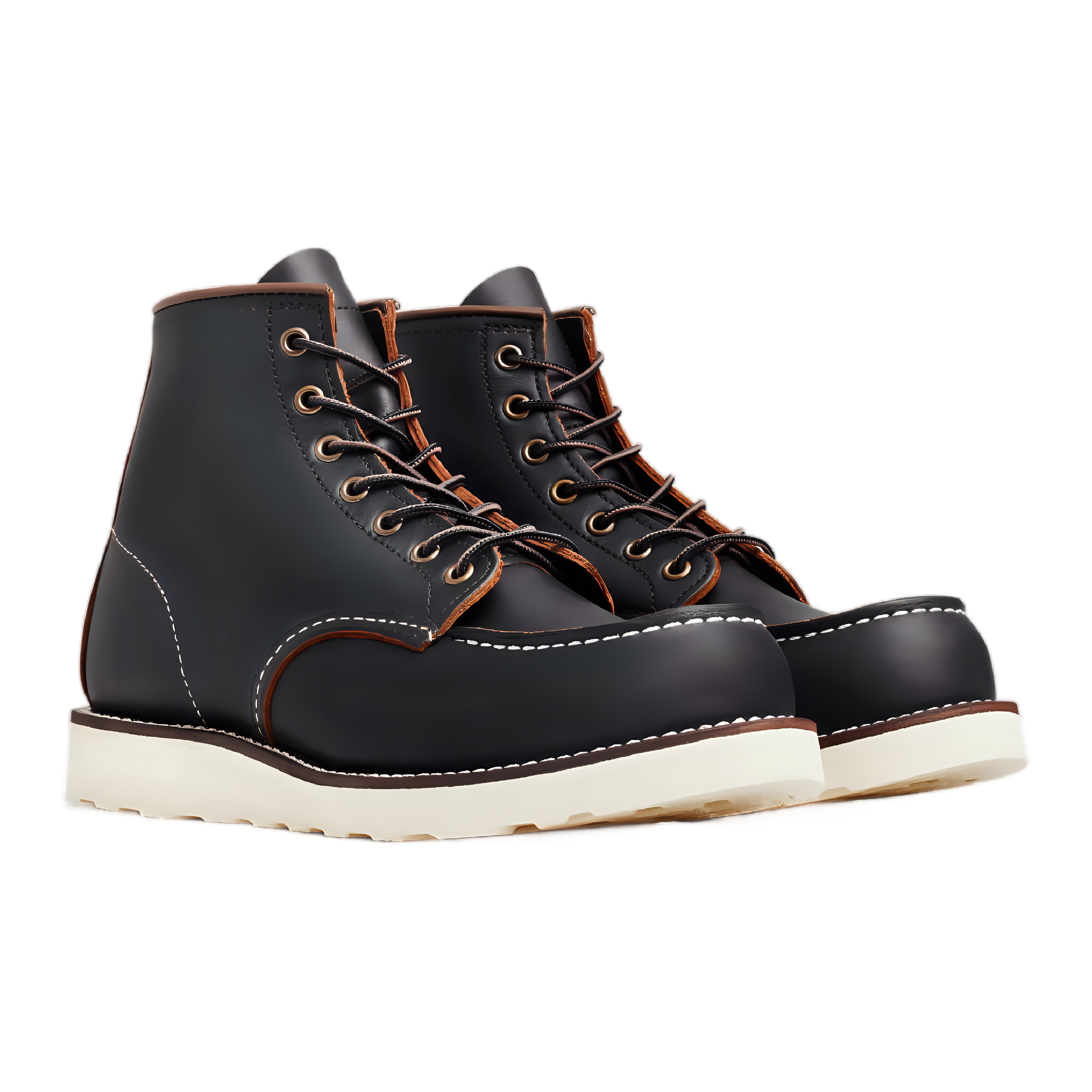 Classic Moc Toe Boots 8849 - Black Prairie