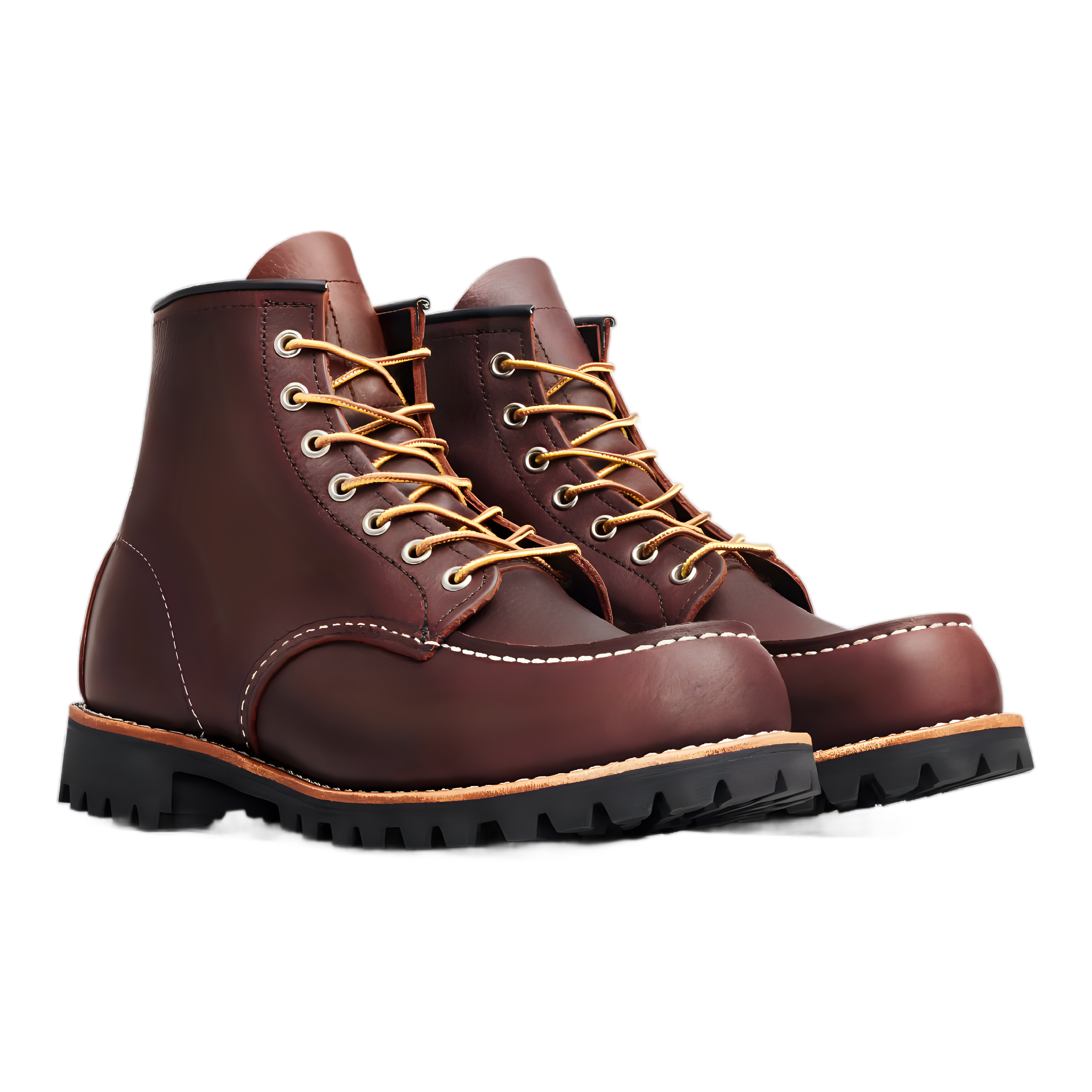 Roughneck Moc Toe Work Boots 8146 - Briar Oil Slick
