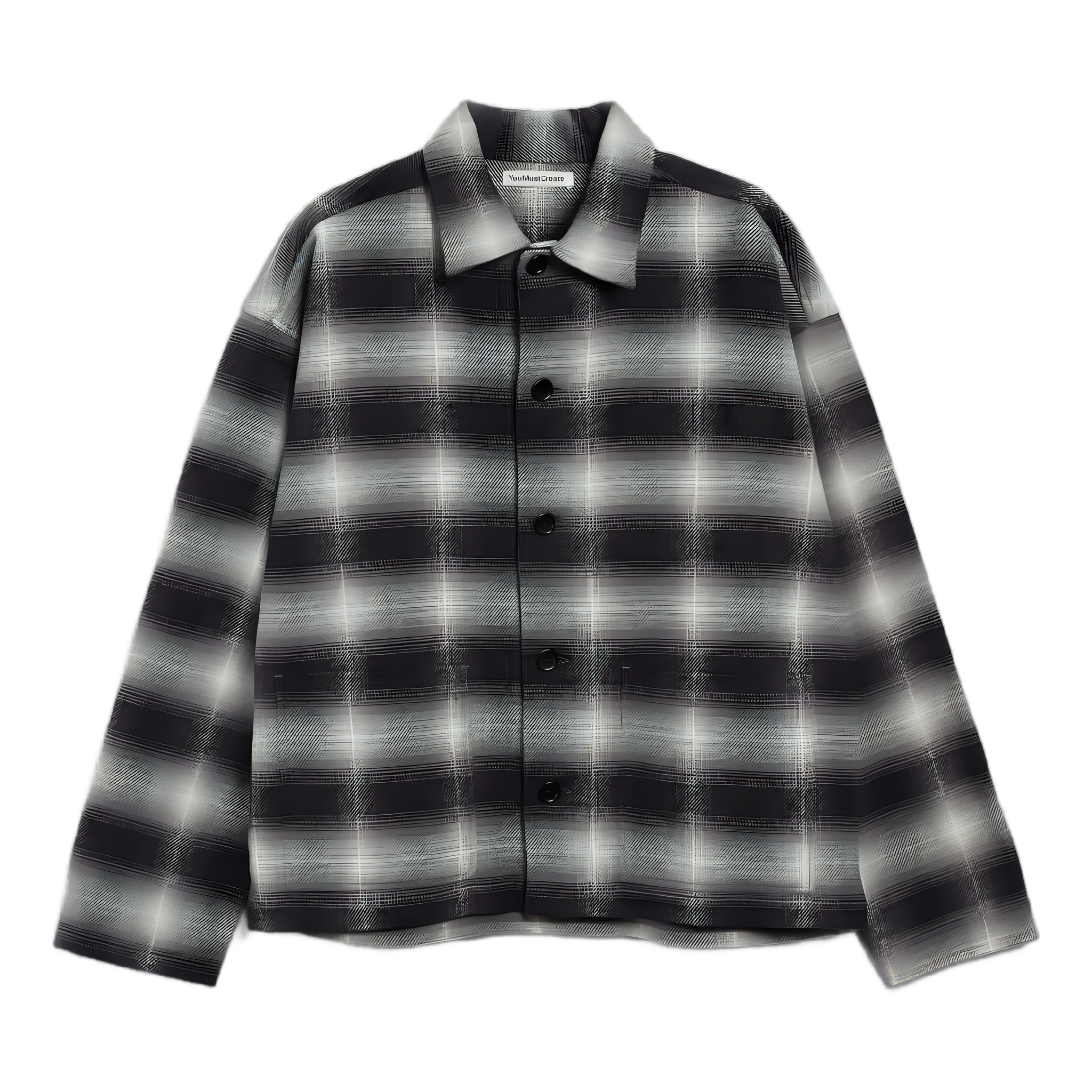 PJ Overshirt - Black/Olive