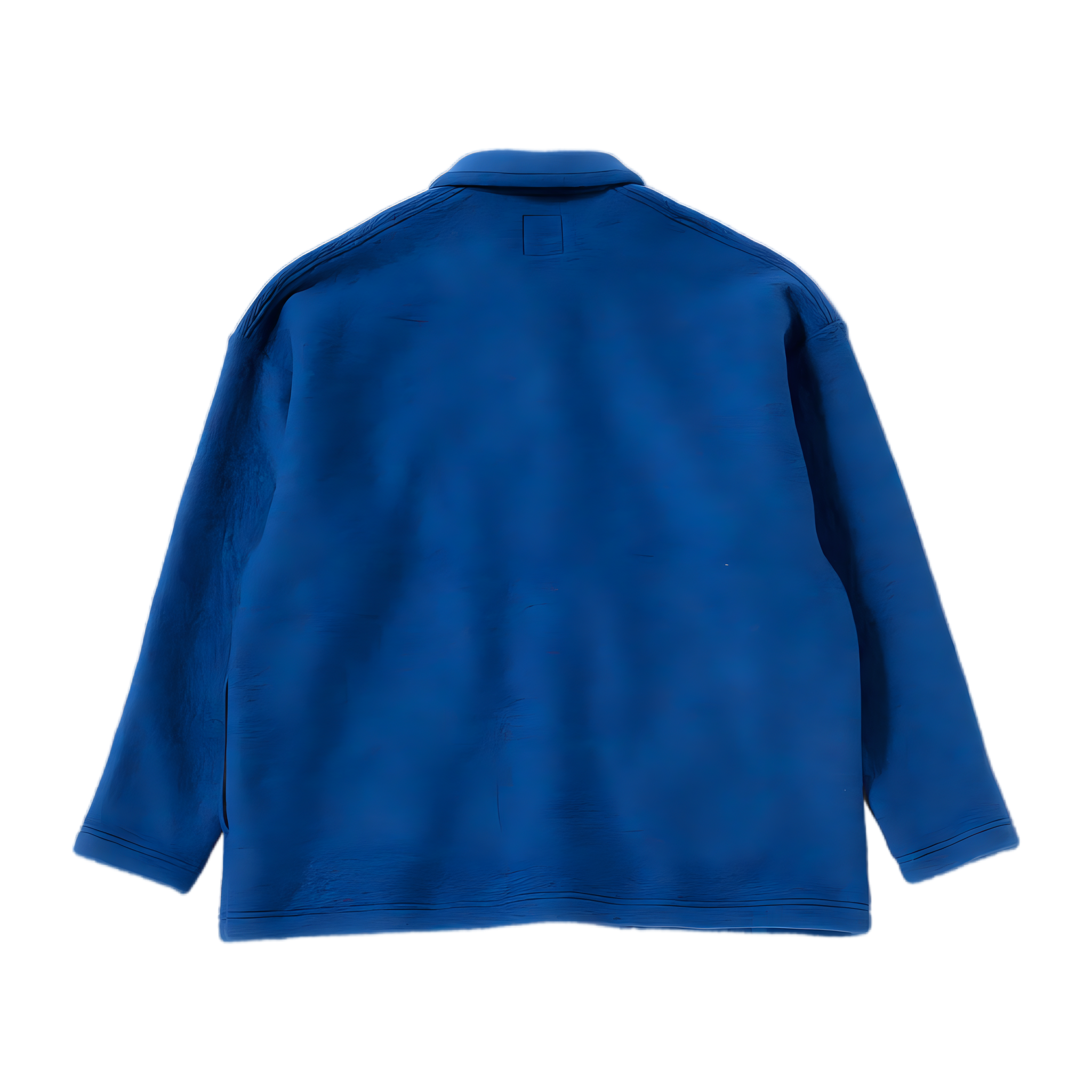 Wool Himo Polo - Blue