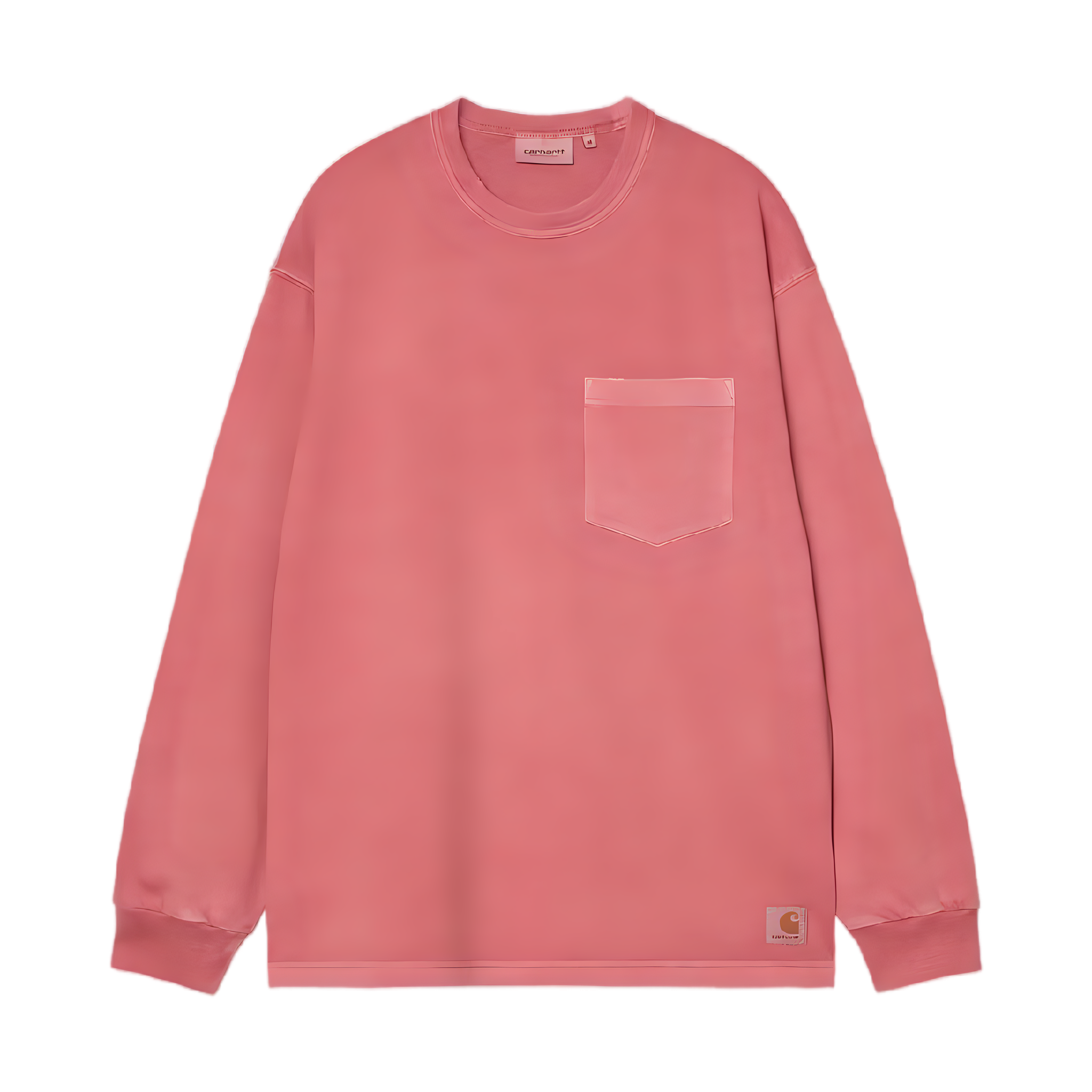 L/S Torion Pocket T-Shirt - Marsala, Grind Washed