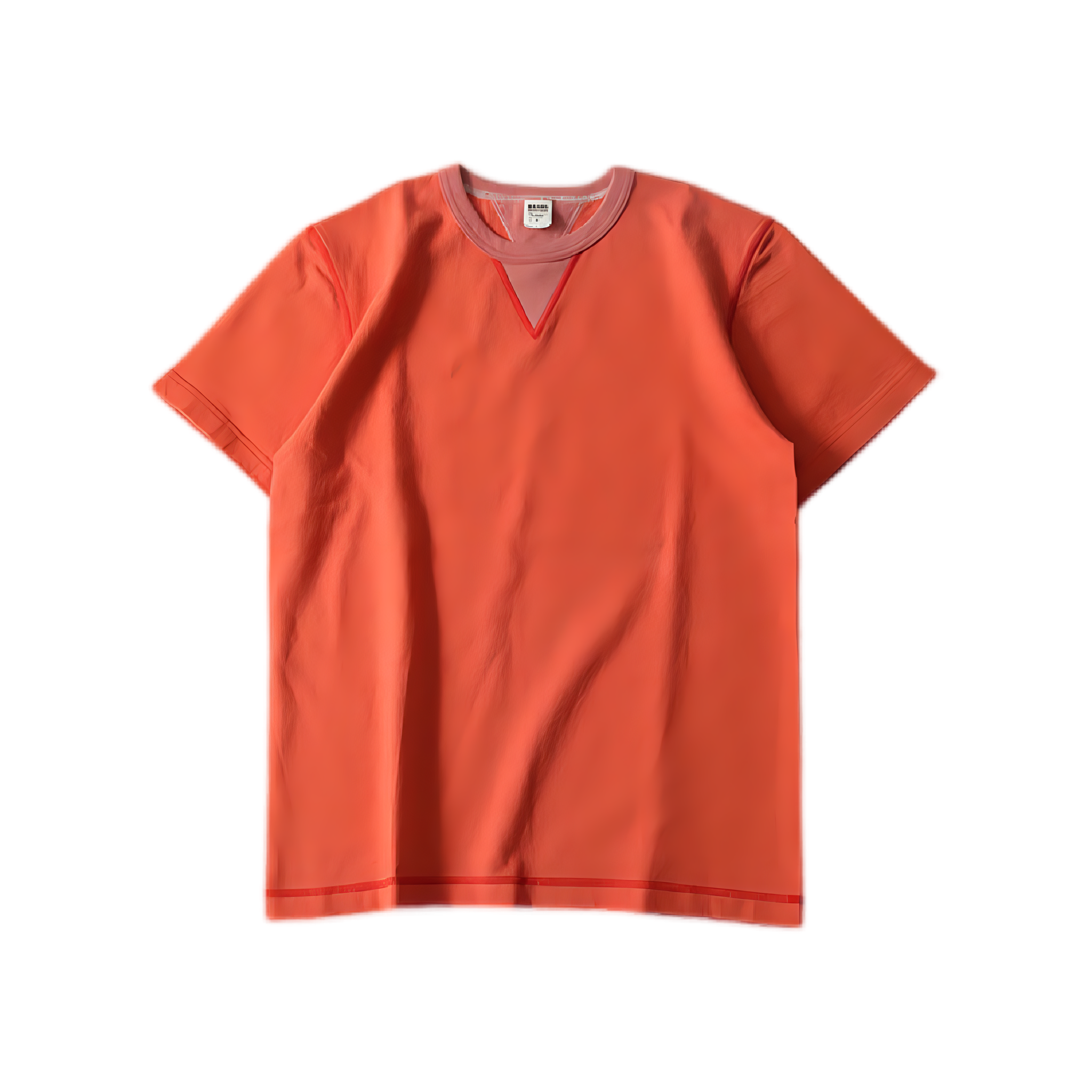 Cozun Double V-gusset S/S T-shirt - Orange