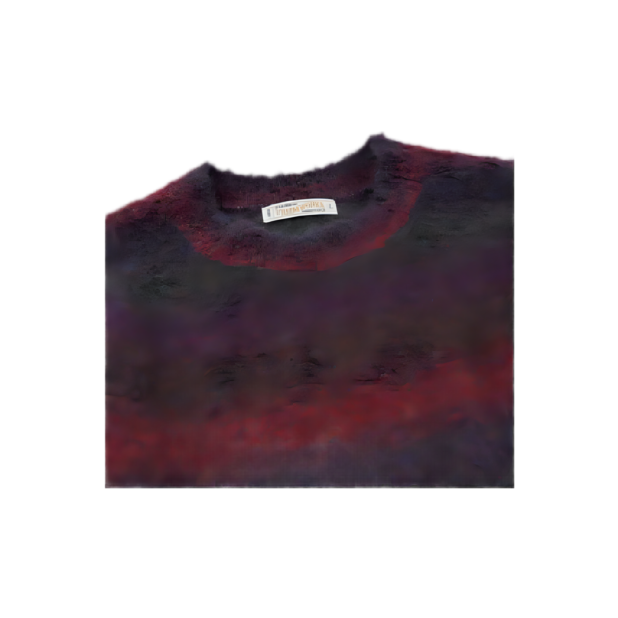 Gradation Boucle Knit - Purple Mix