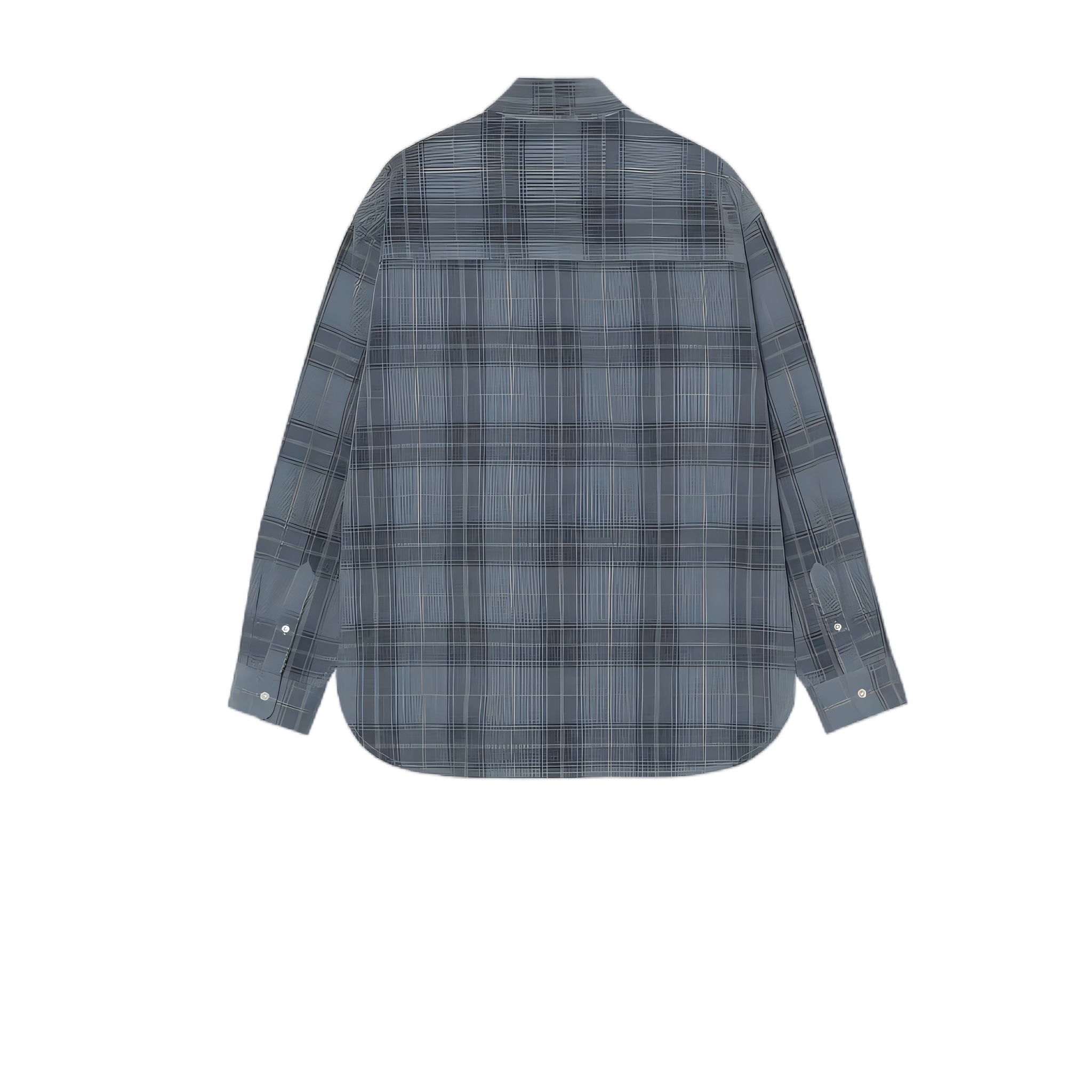 L/S Wilber Shirt - Wilber Check, Velvet Blue