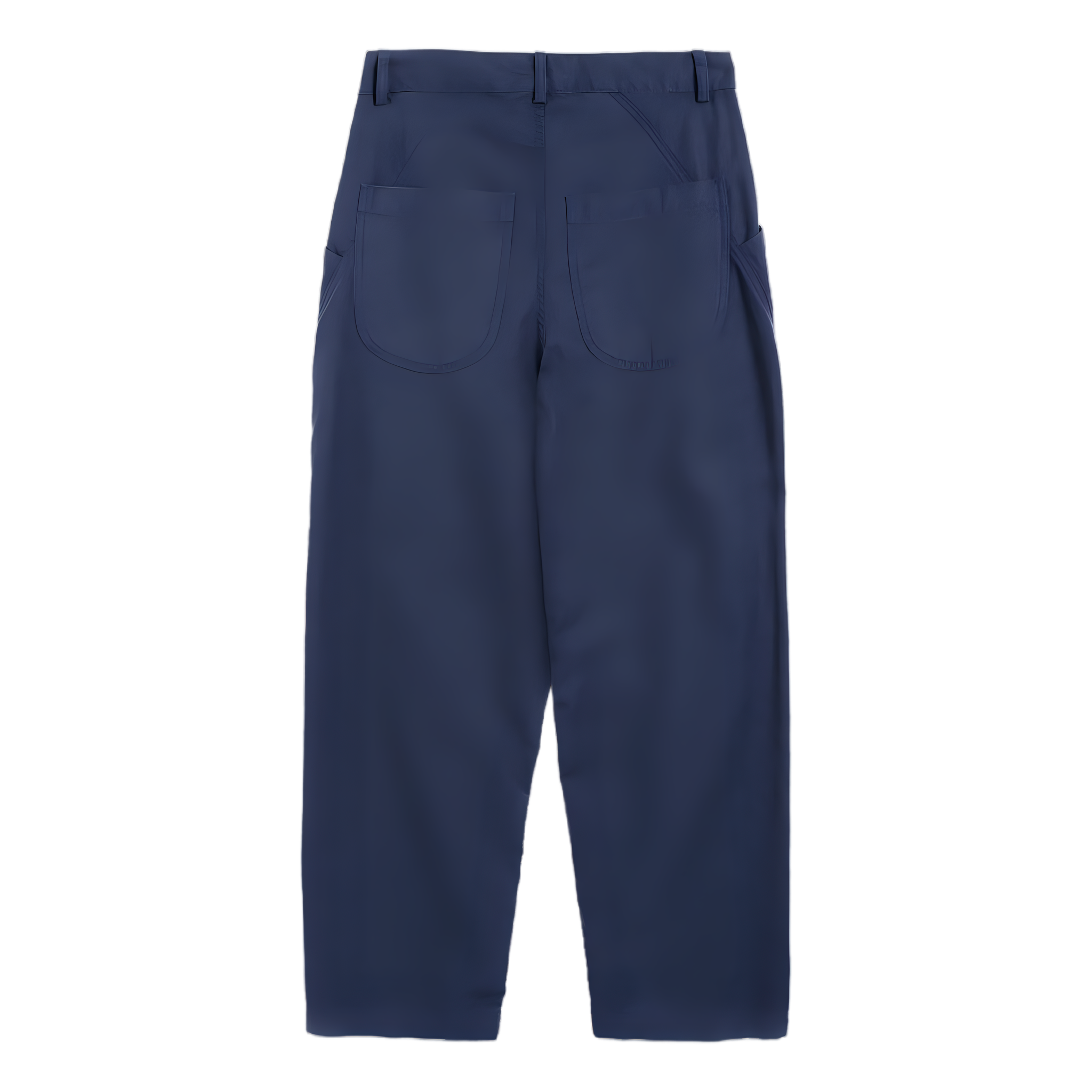 Twisted Seam Trouser - Navy