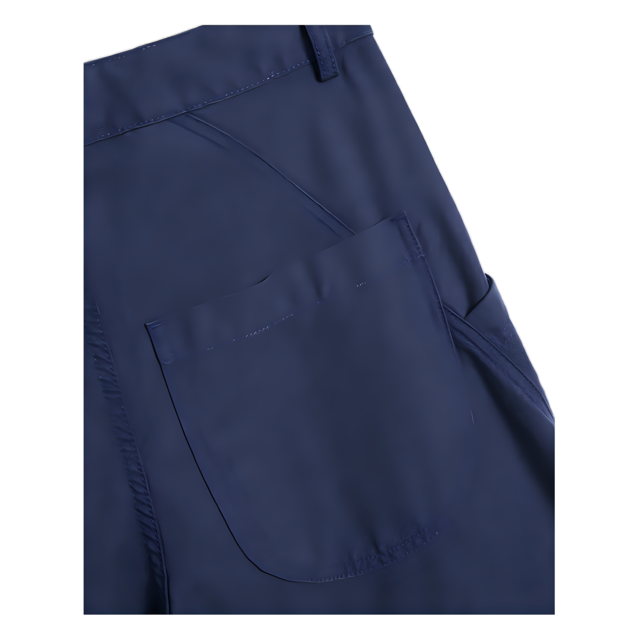 Twisted Seam Trouser - Navy