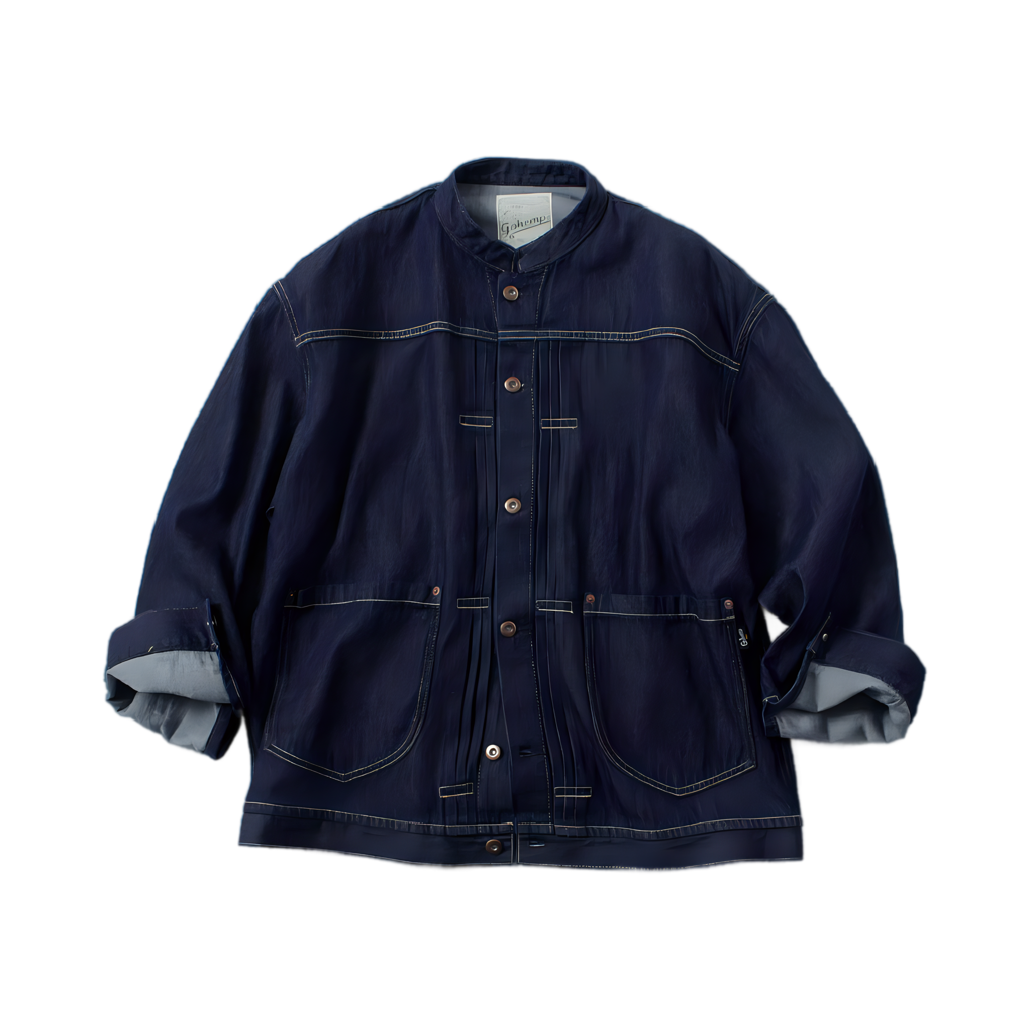 9oz 3-Tuck Denim Jacket - One Wash