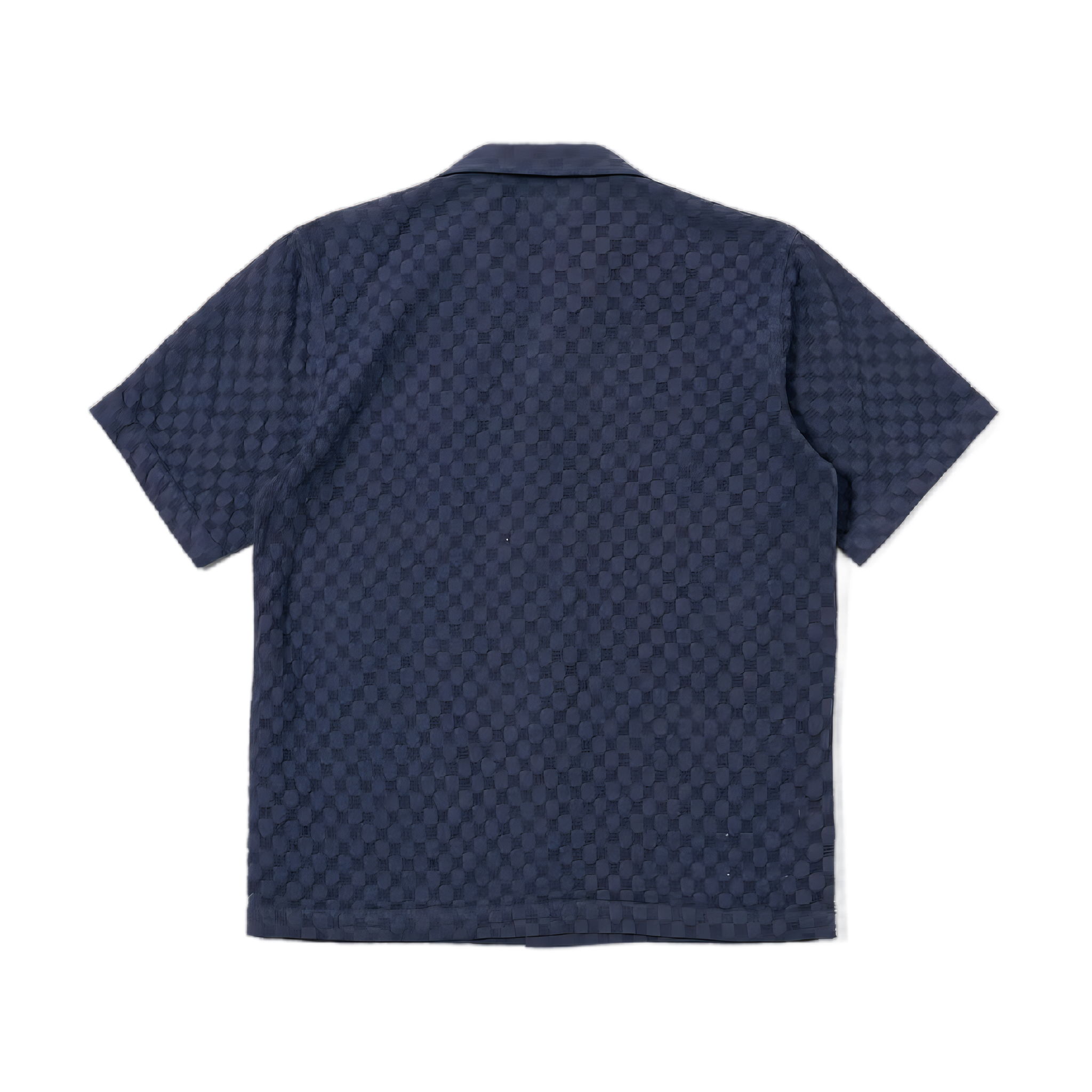 Road Shirt - Dot Waffle, Navy