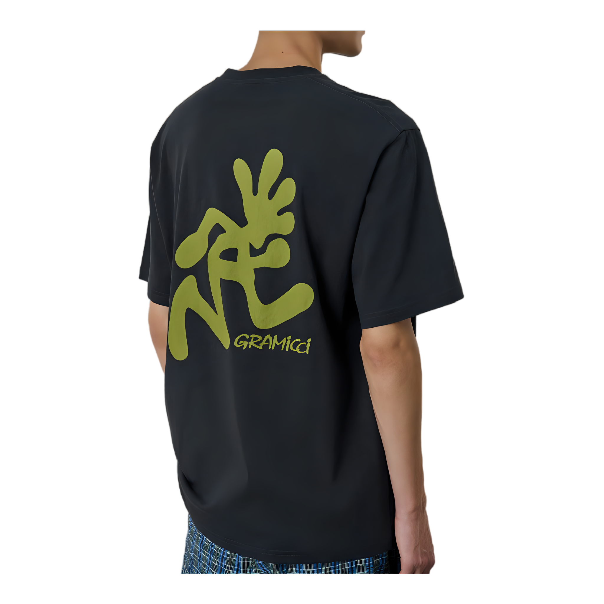 Running Man Tee - Vintage Black