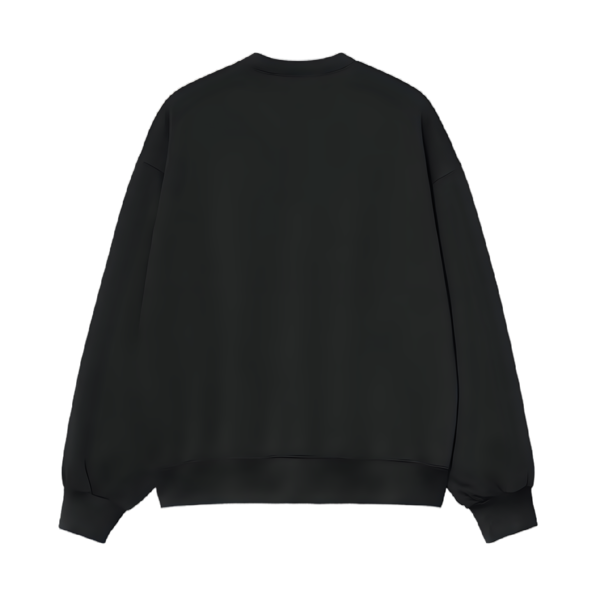 WIP III Sweat - Black, Heavy Stone Wash