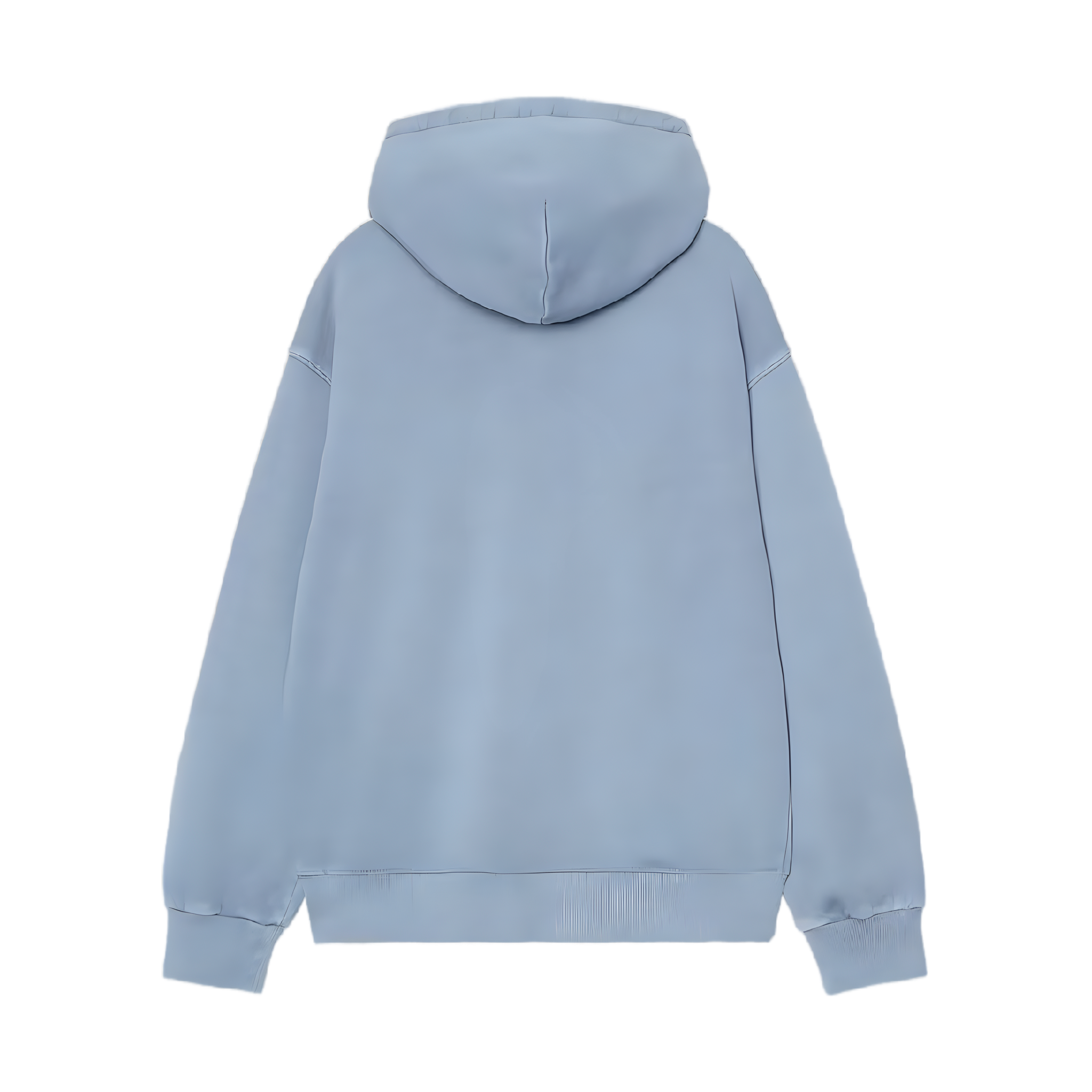 Hooded Nelson Sweatshirt - Gentle Blue, Garment Dyed