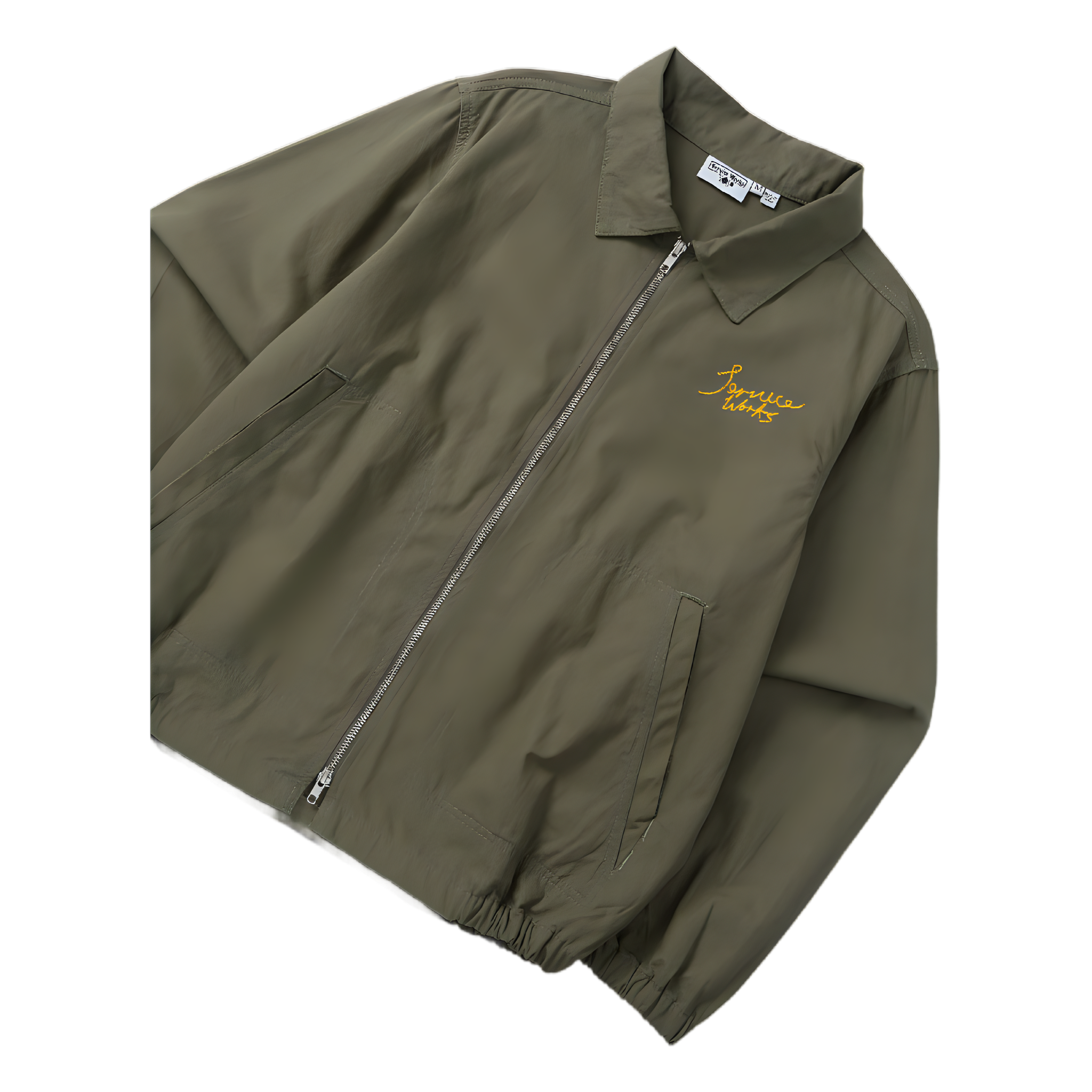 Twill Work Jacket - Olive