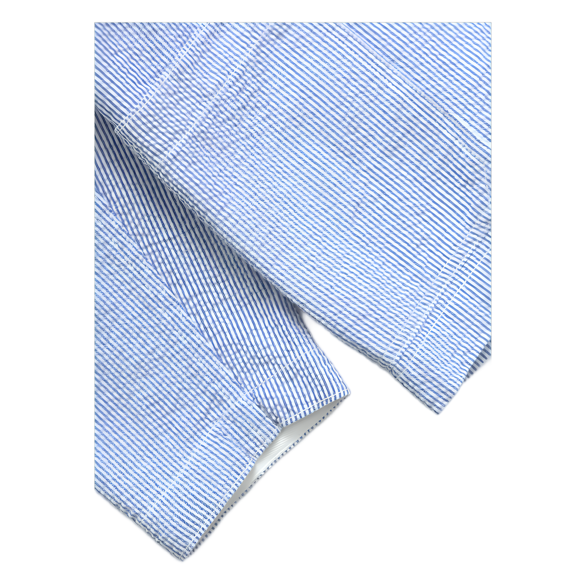 Seersucker Server Suit Jacket - Navy Stripe