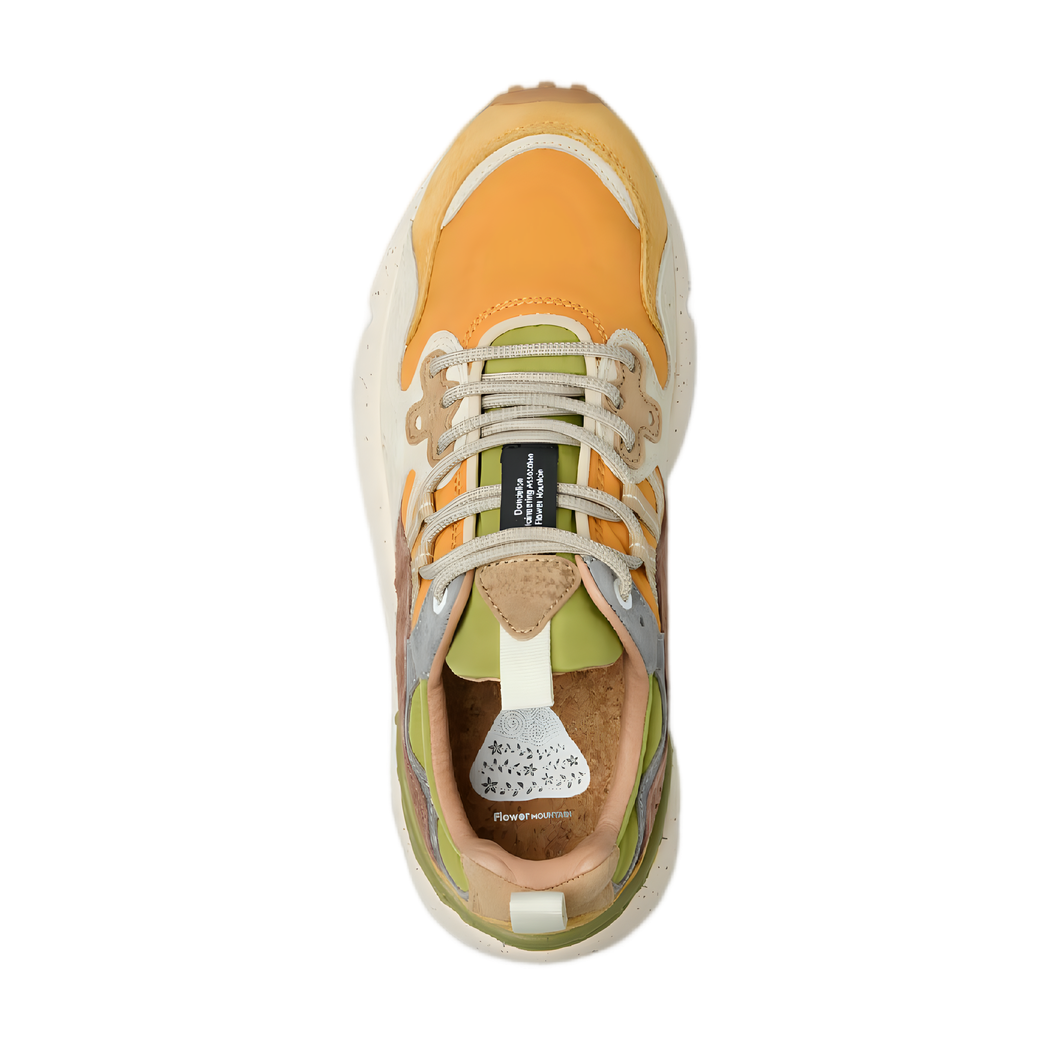 Yamano 3 Uni - Suede/Nylon - Ocher/Orange/Beige