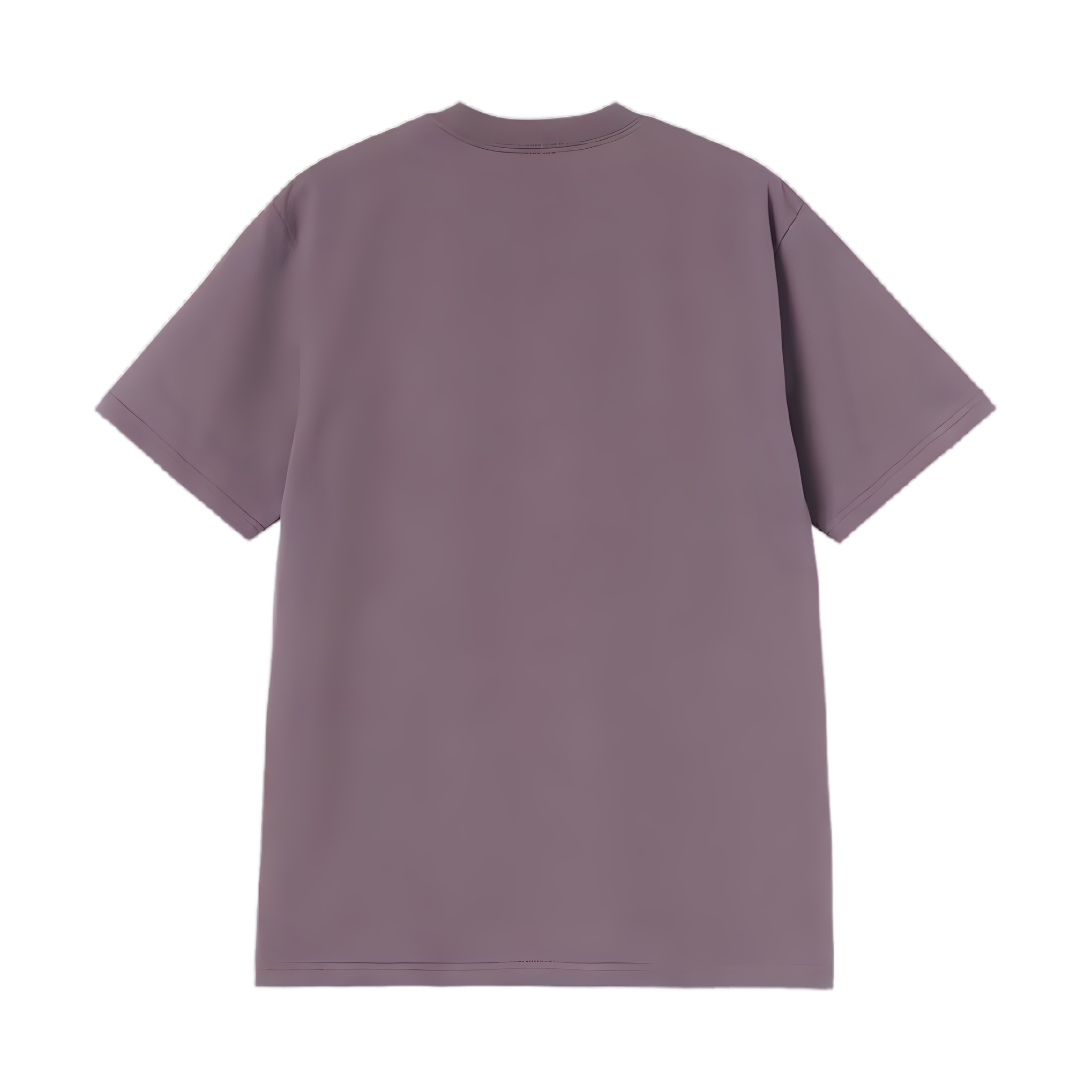 S/S University Script T-Shirt - Phlox/White