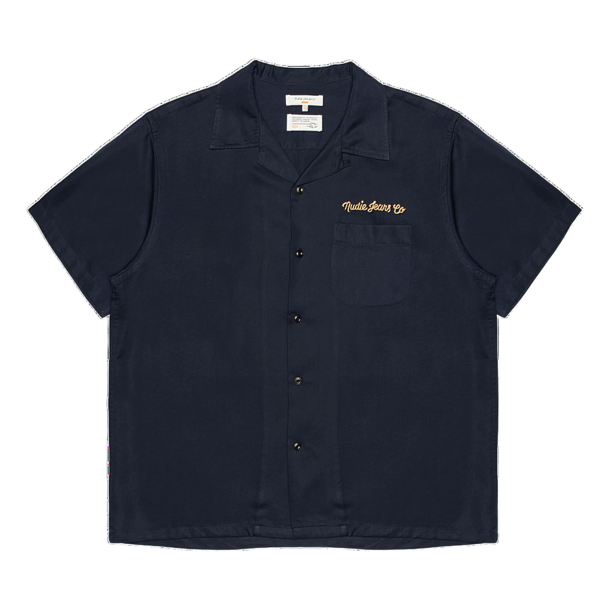 Arthur Bowling Shirt 8 Wonders - Deep Navy