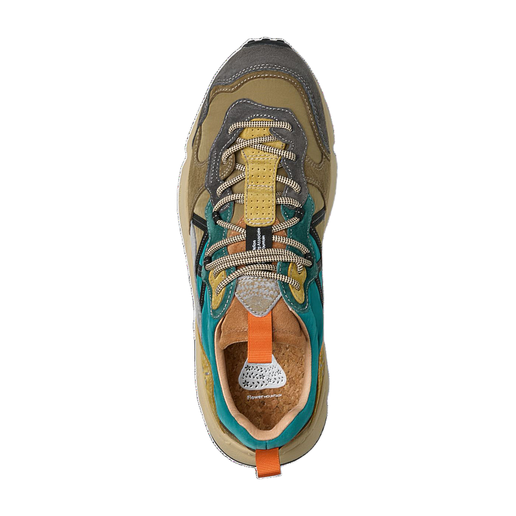 Lenzan - Suede/Nylon - Anthracite/Military/Petrol