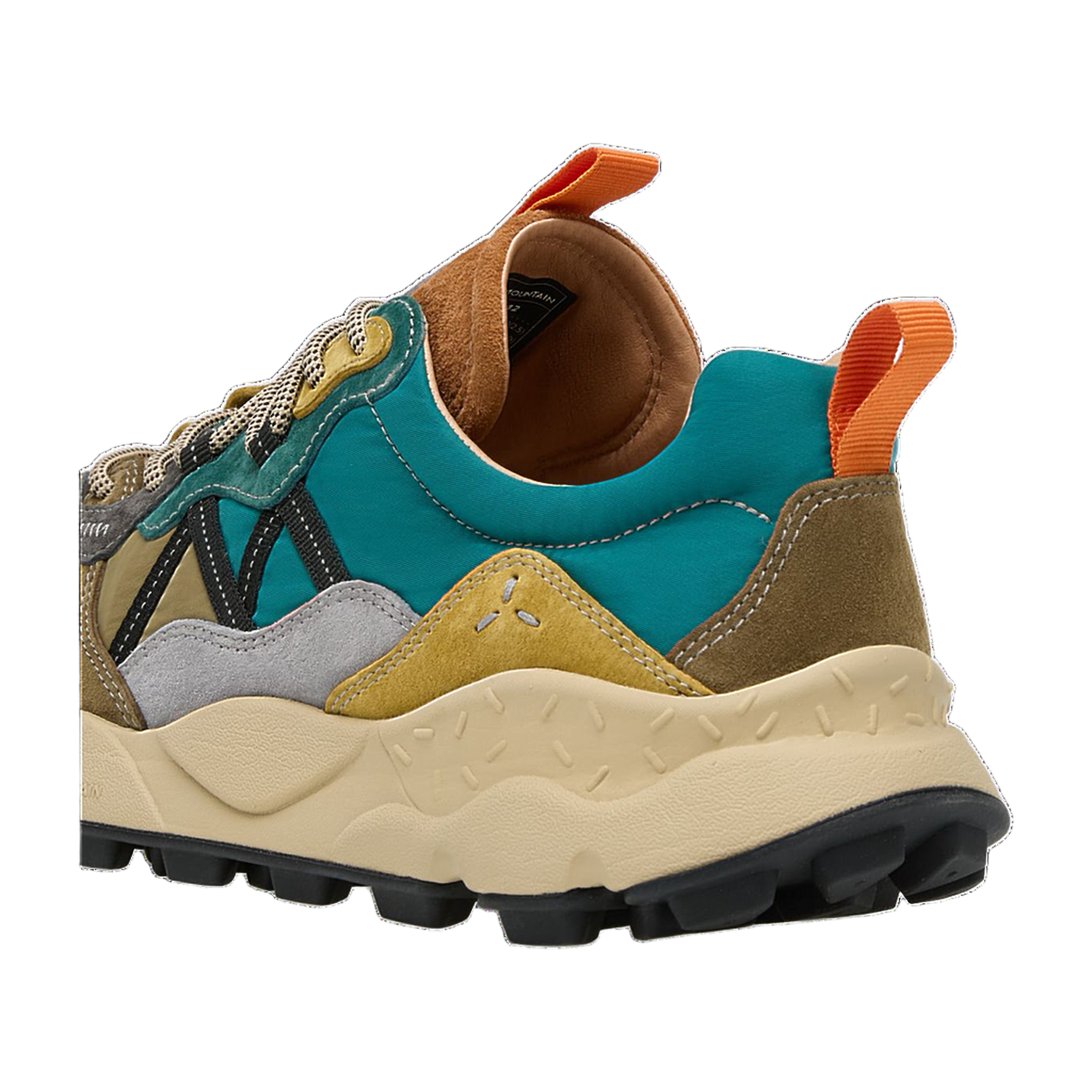 Lenzan - Suede/Nylon - Anthracite/Military/Petrol