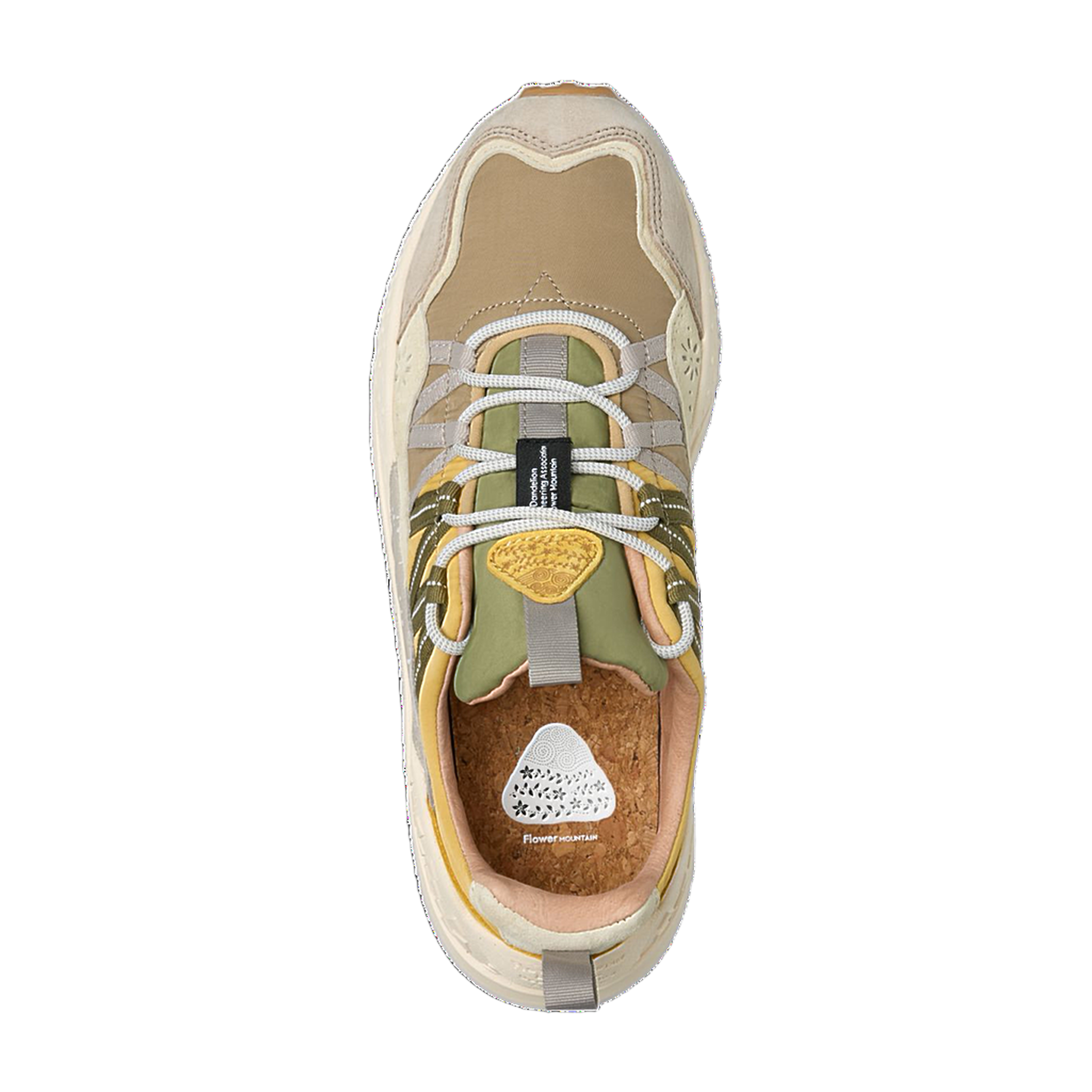 Washi - Suede/Nylon - Beige/Grey