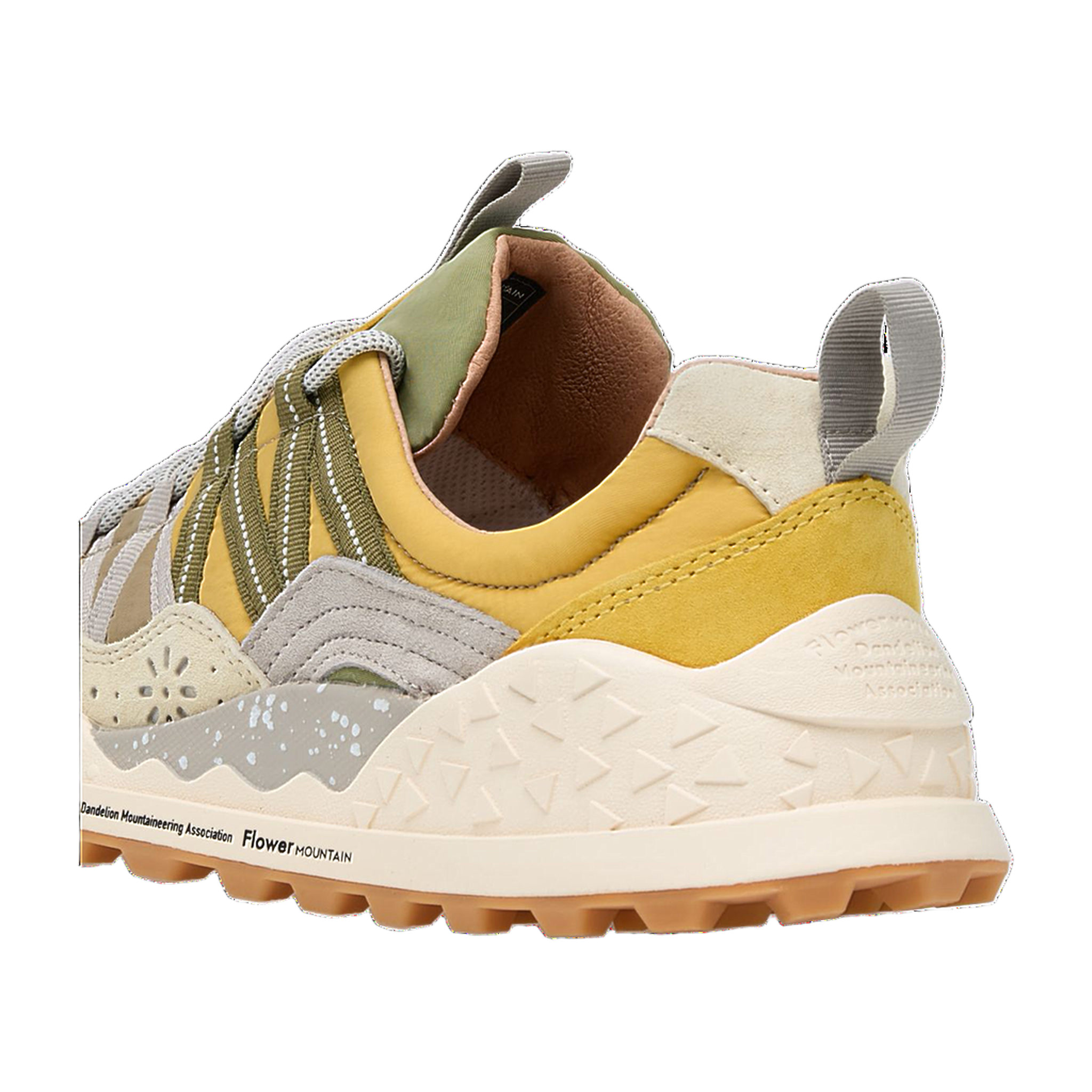 Washi - Suede/Nylon - Beige/Grey