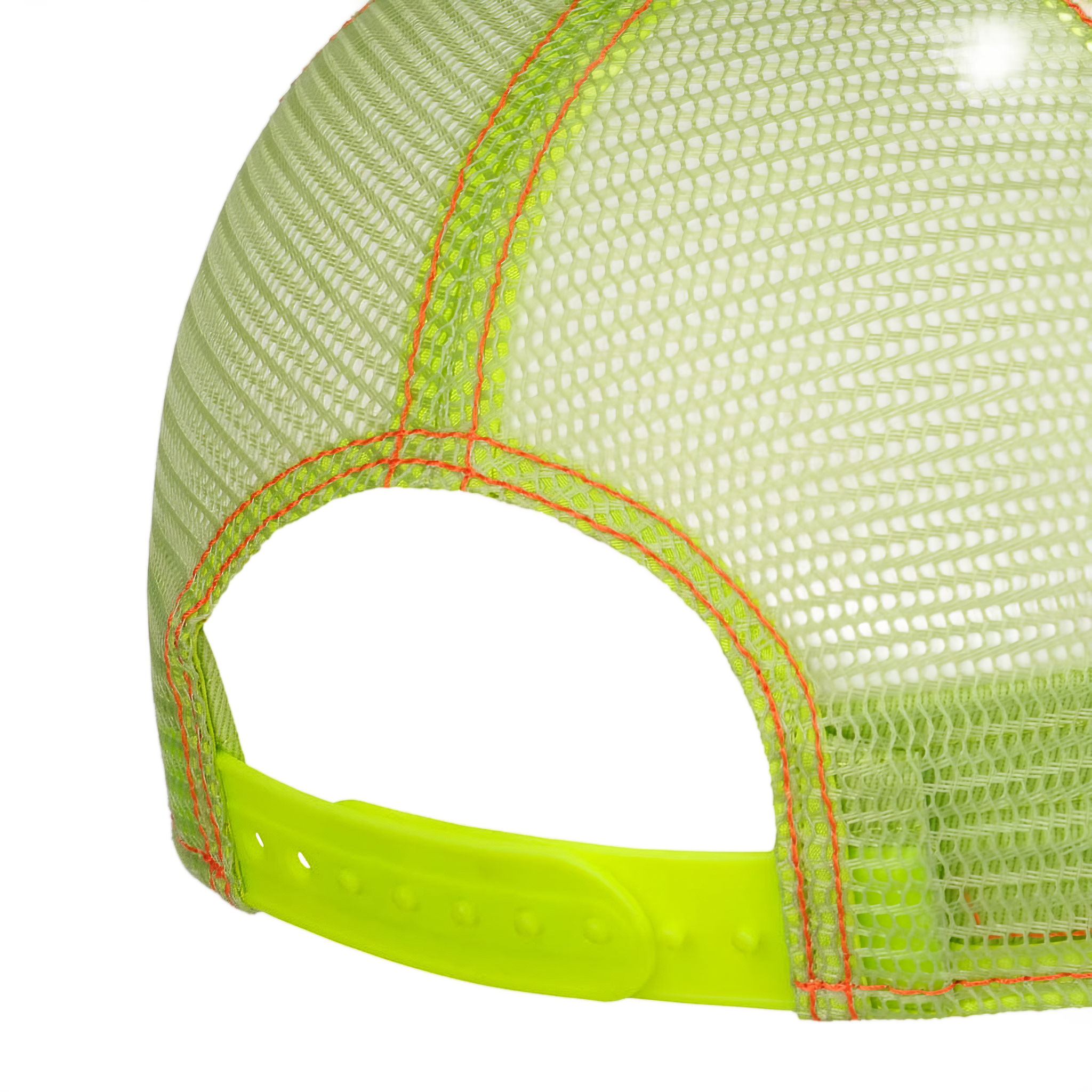 Coffee Time Trucker Cap - Blue/Green