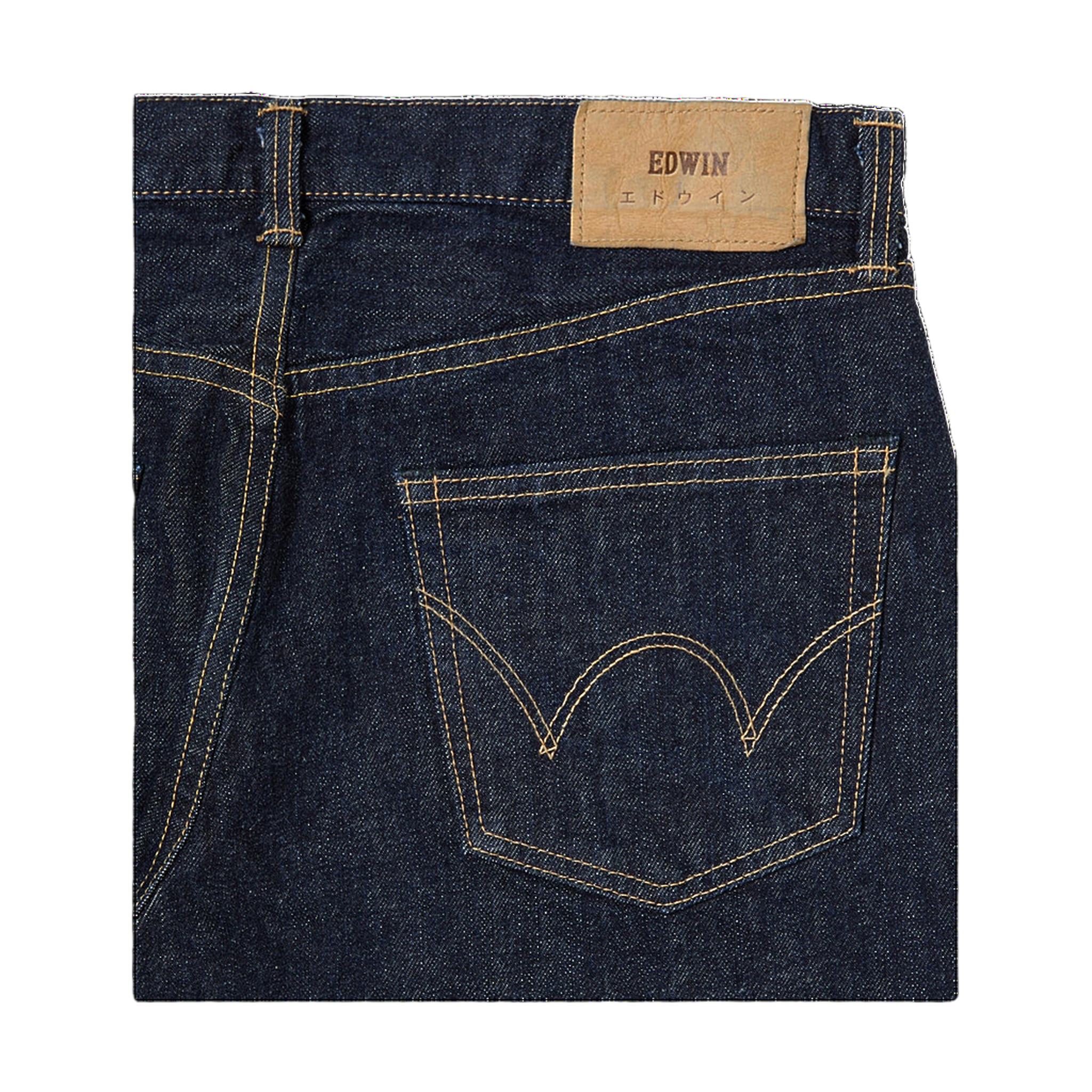 Regular Tapered Red Selvage Jeans - Blue, Rinsed