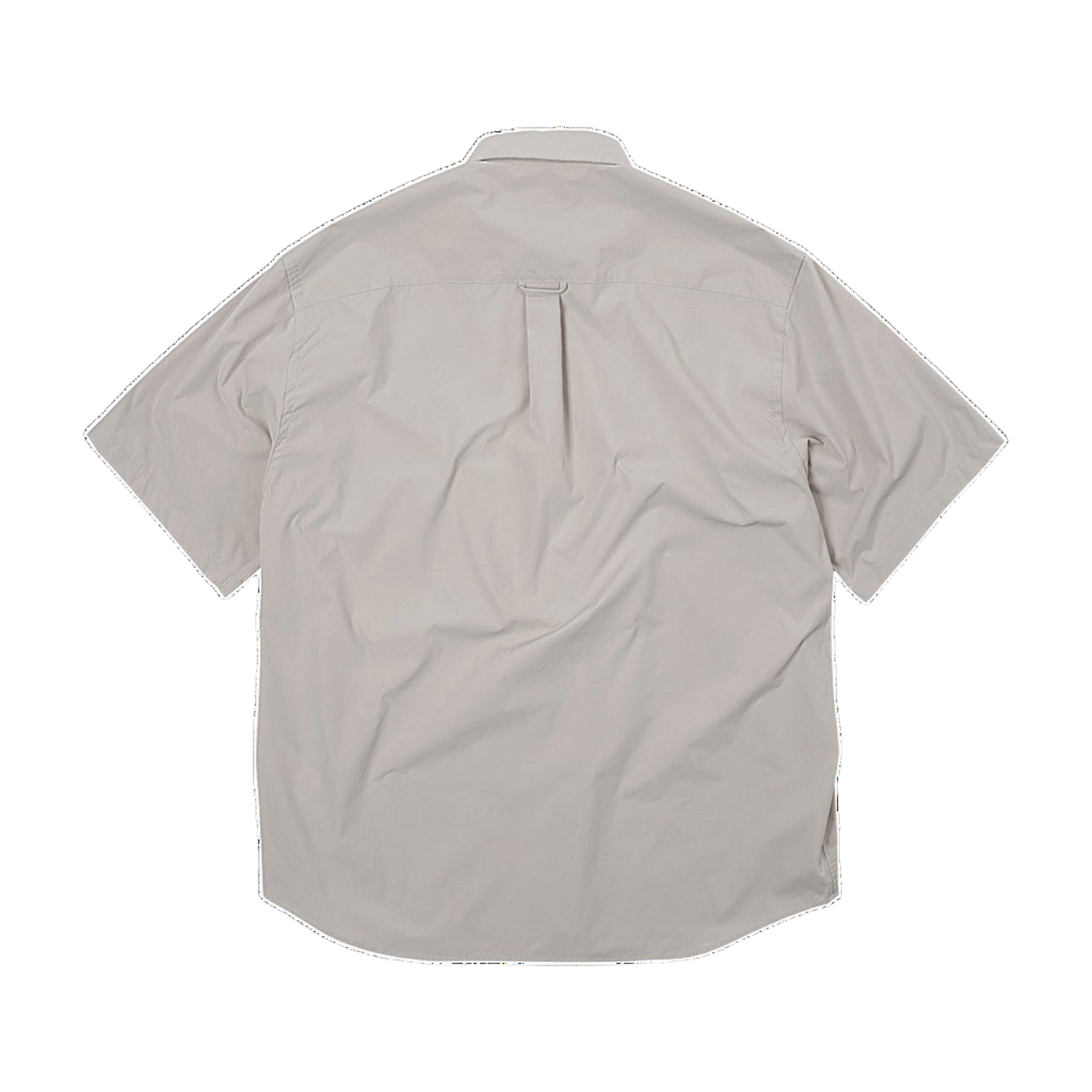 OG Poplin Oversized Shirt - Grey