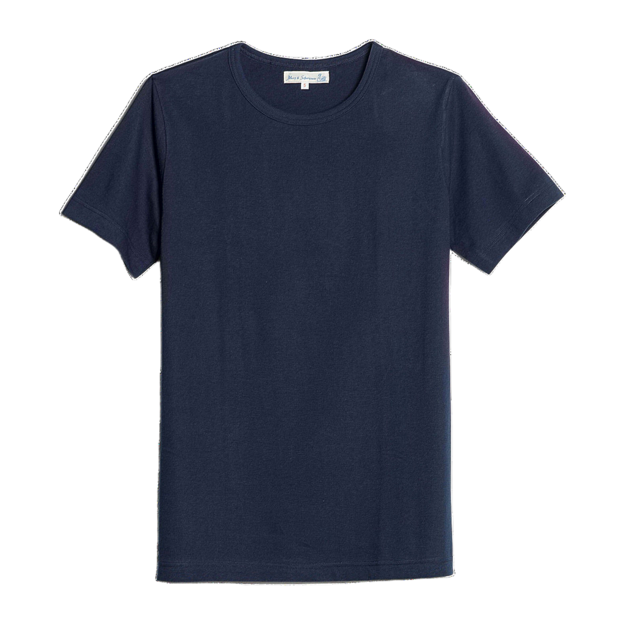 1950s Loopwheeled Classic Fit Lightweight T-Shirt - Ink Blue