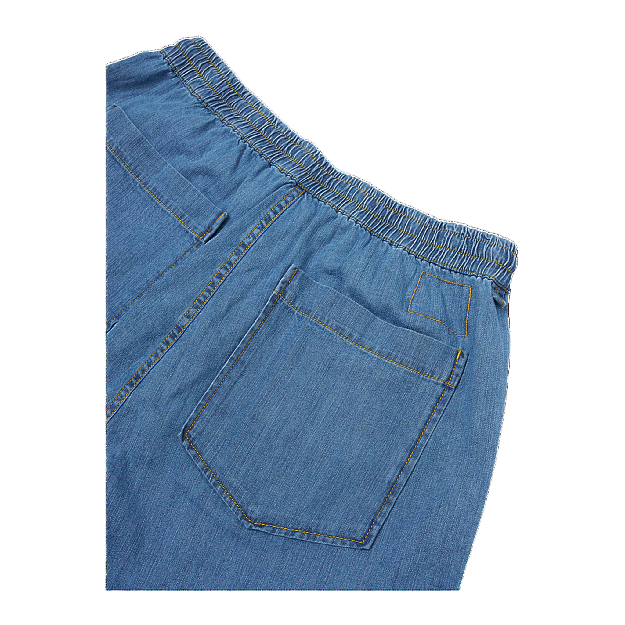 Hi Water Trouser - Washed Indigo 8oz Slub Denim