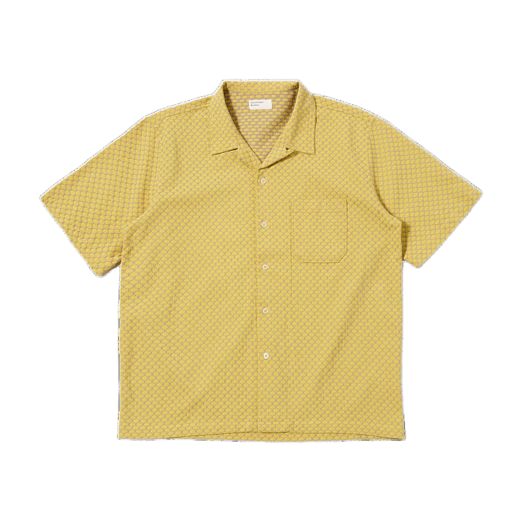 Road Shirt - Yellow Mykonos Cotton