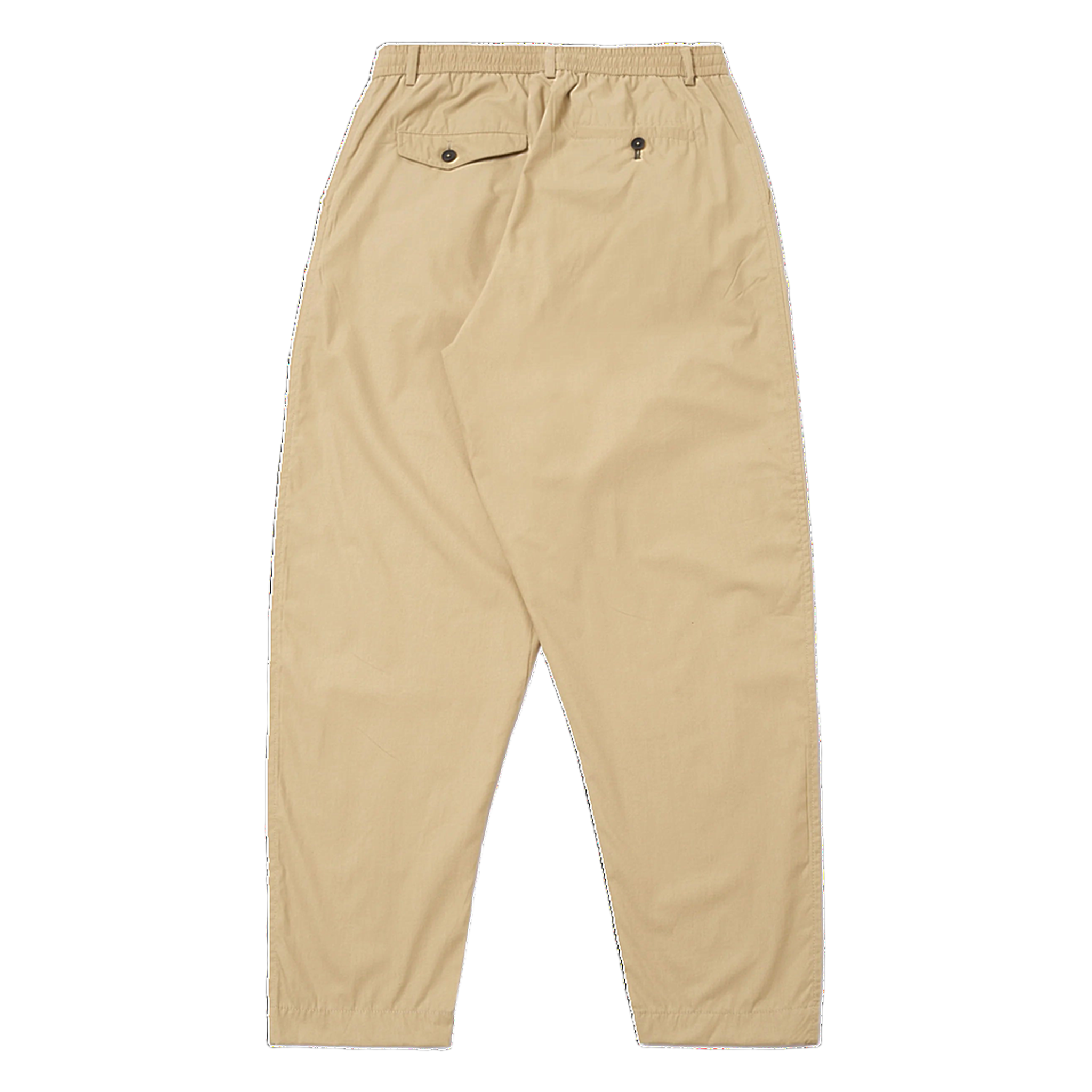 Pleated Track Pant - Recycled Polytech, Sand