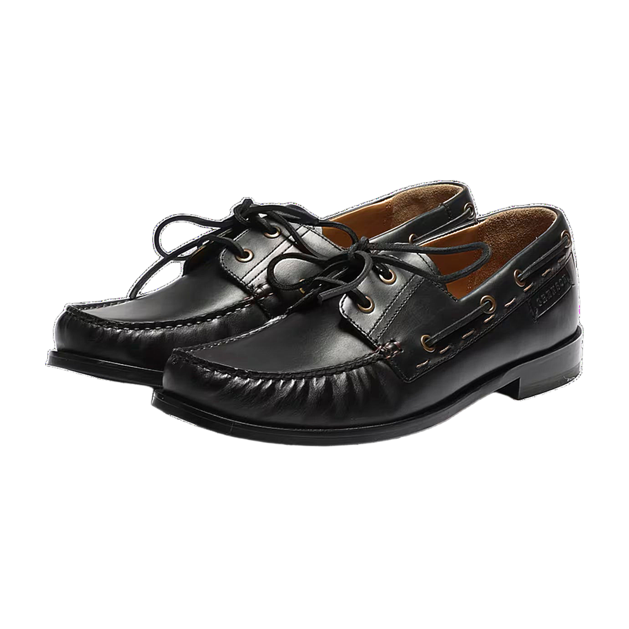 Claude Colorado Boat Shoe - Black
