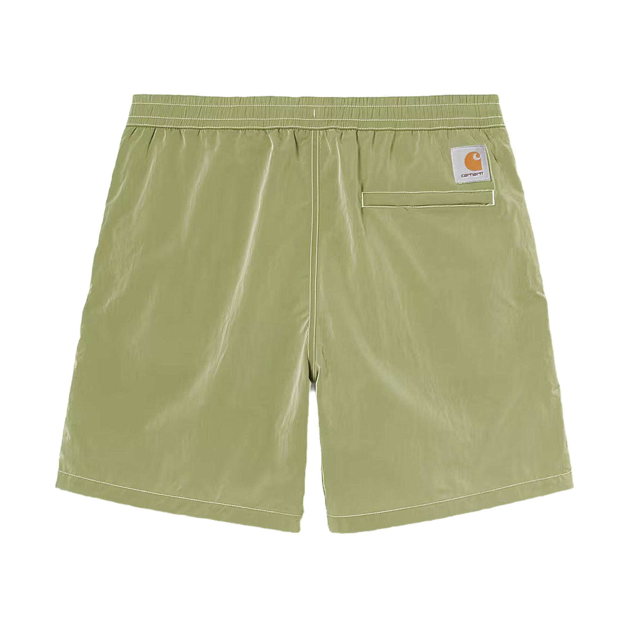 Canby Swim Trunks - Gentle Green/White