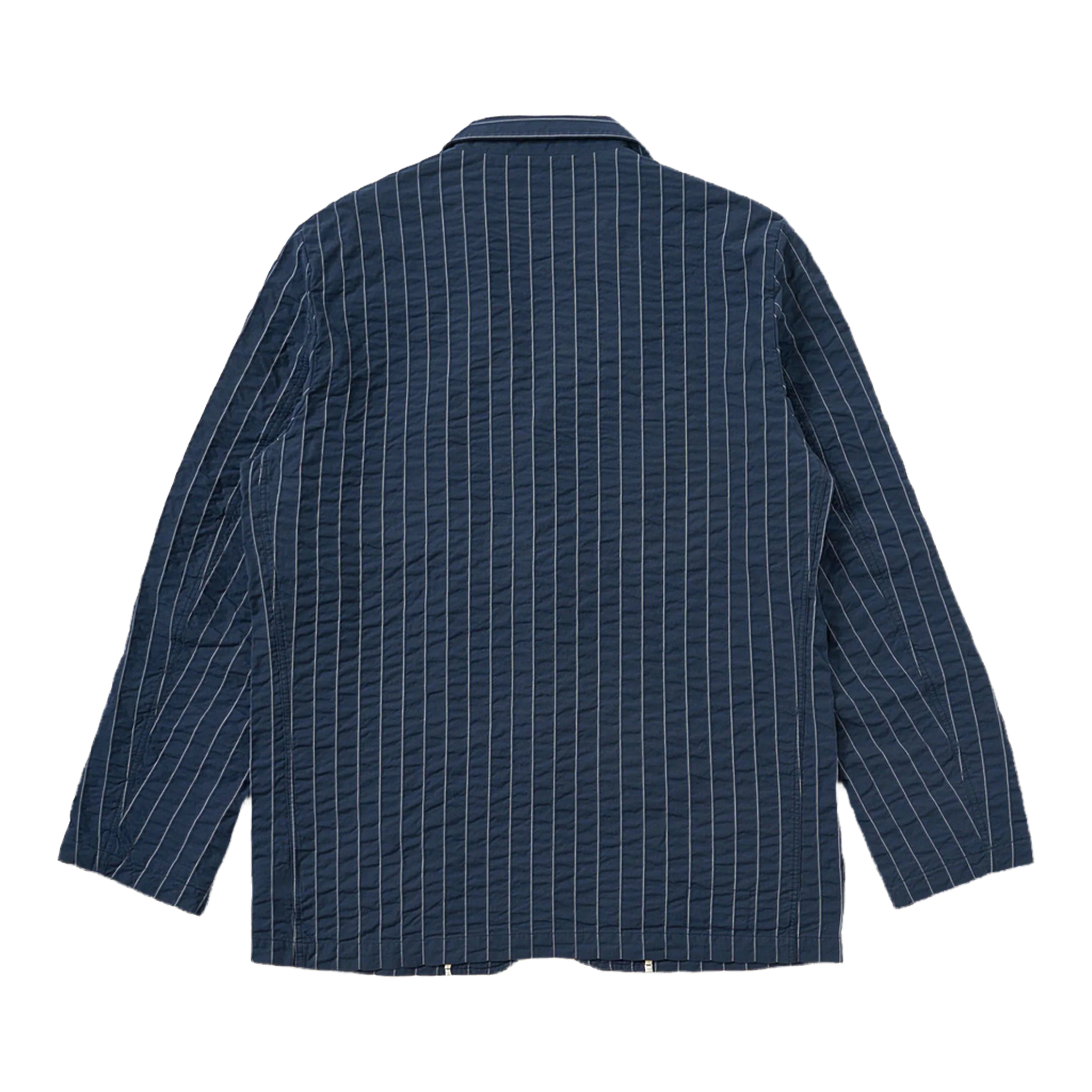 Chester Stripe Two Button Jacket - Navy
