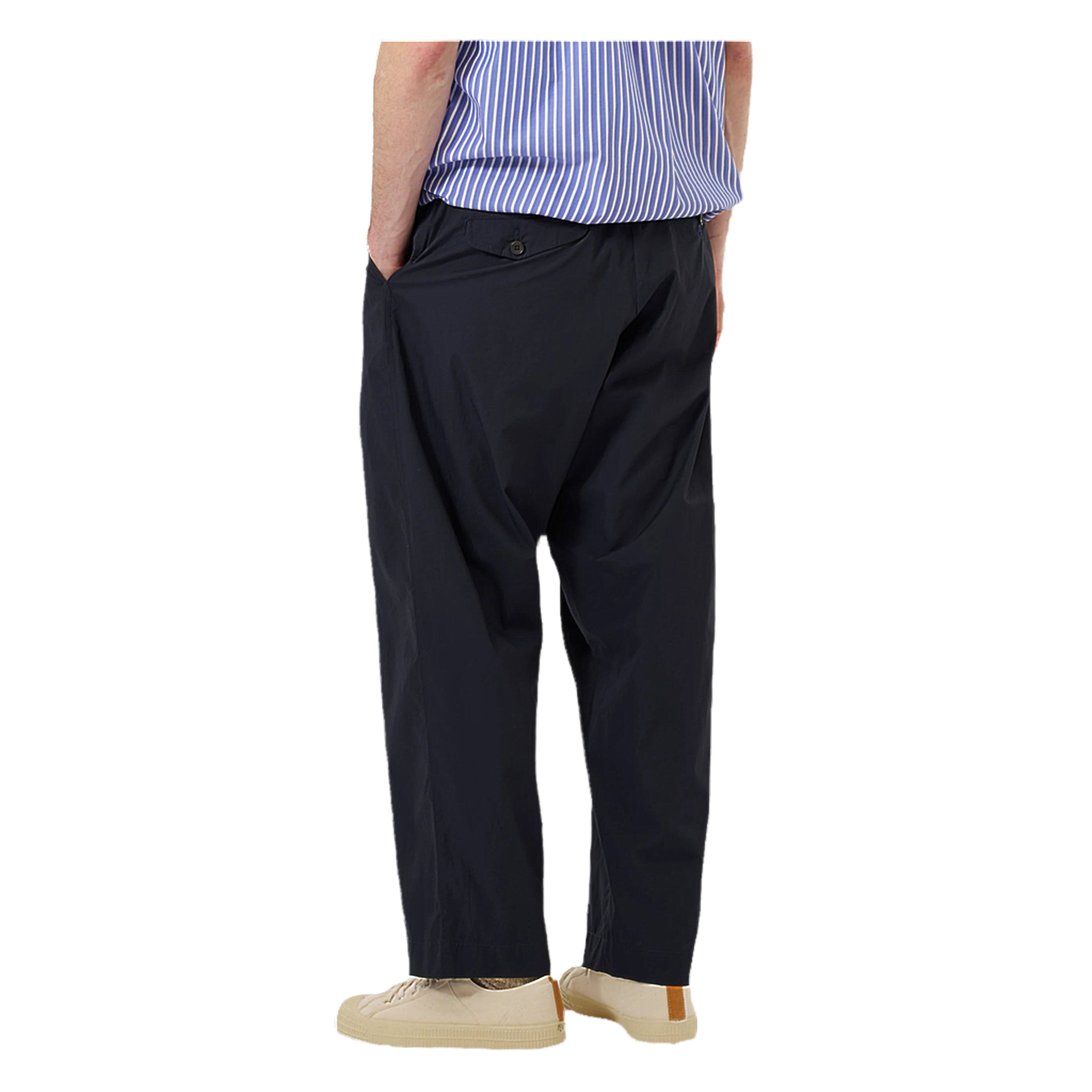 Broadcloth Oxford Pant - Navy