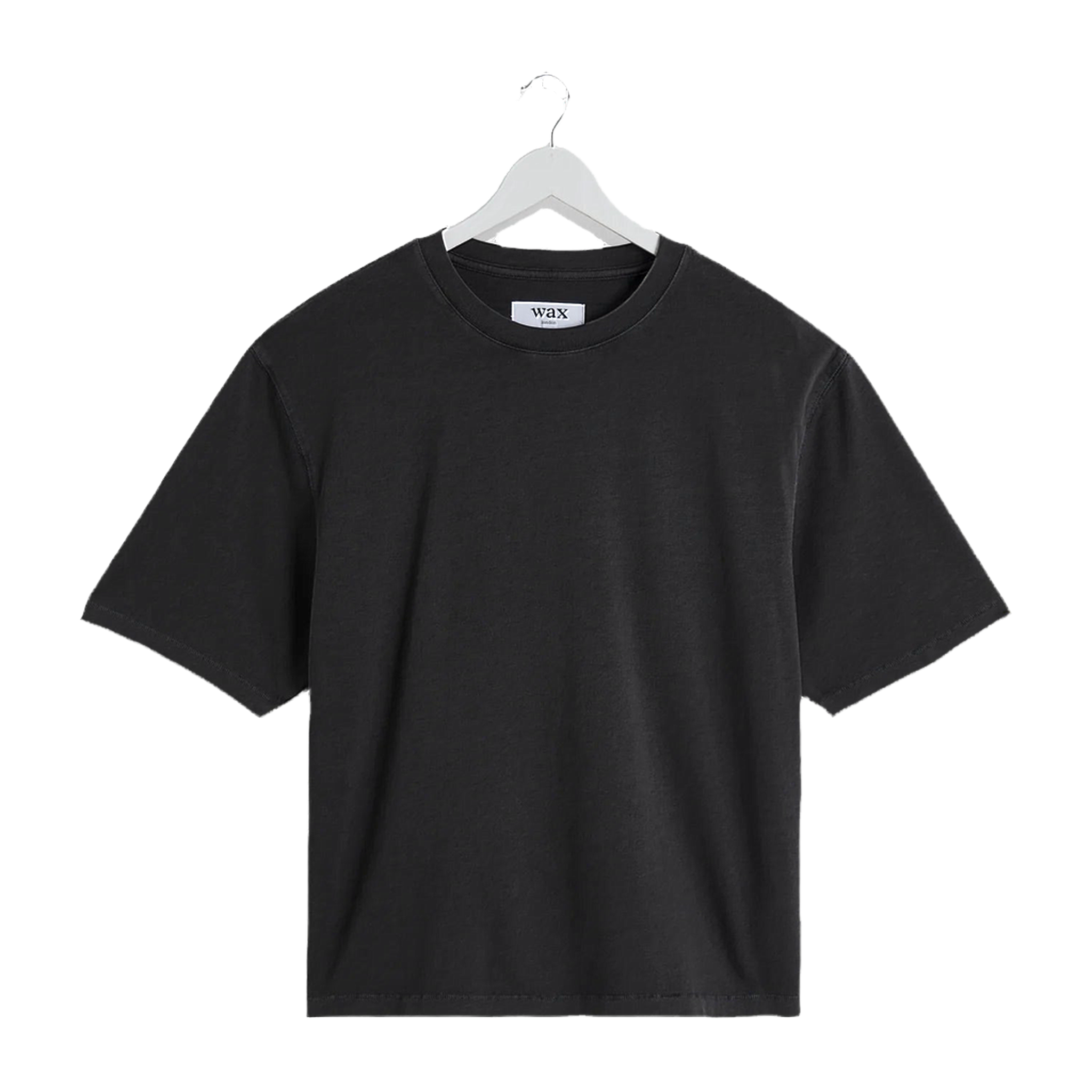 Mark Crop S/S T-Shirt - Washed Black