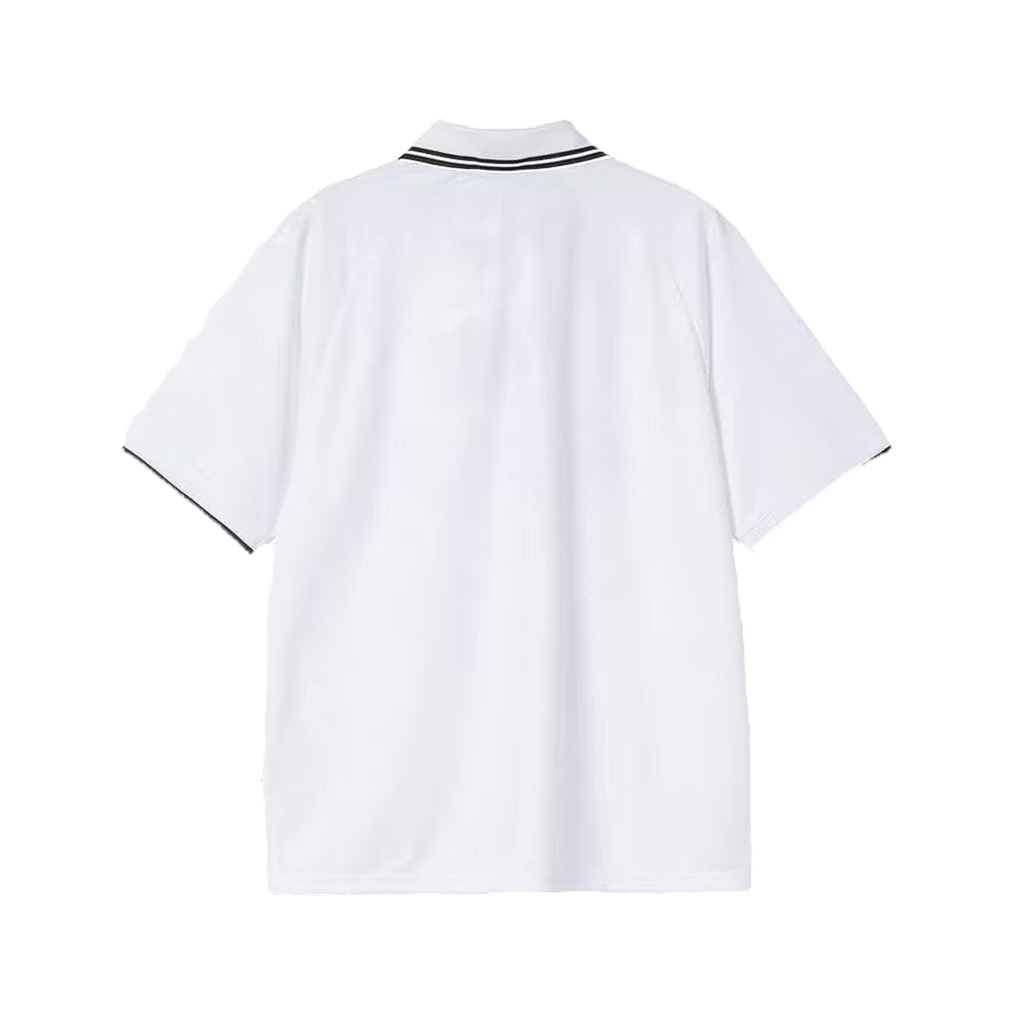 S/S Terrace Football T-Shirt Heart Train Jacquard - White