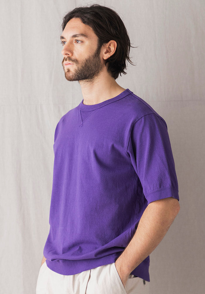 Rib T-Shirt - Purple