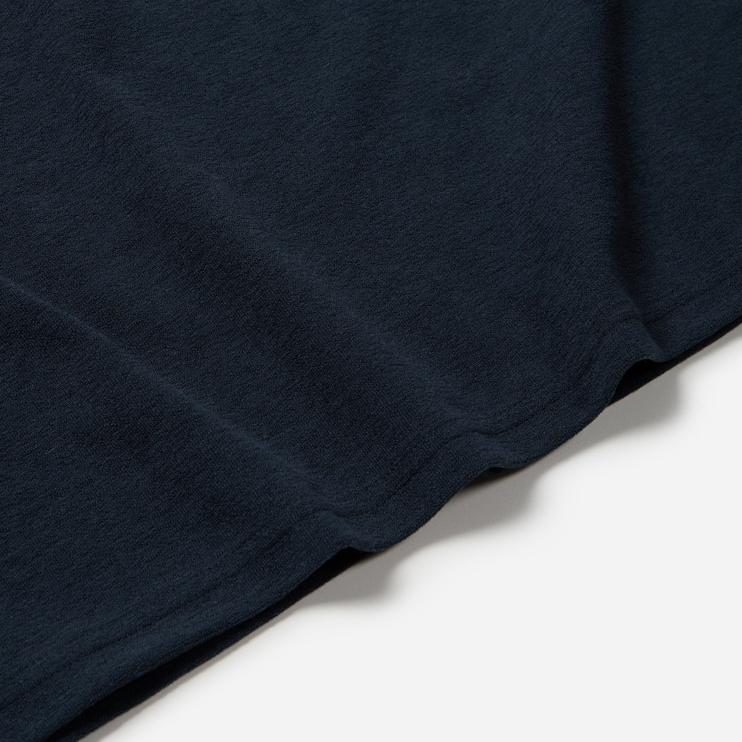 Terry Ringer Half T-Shirt - Navy