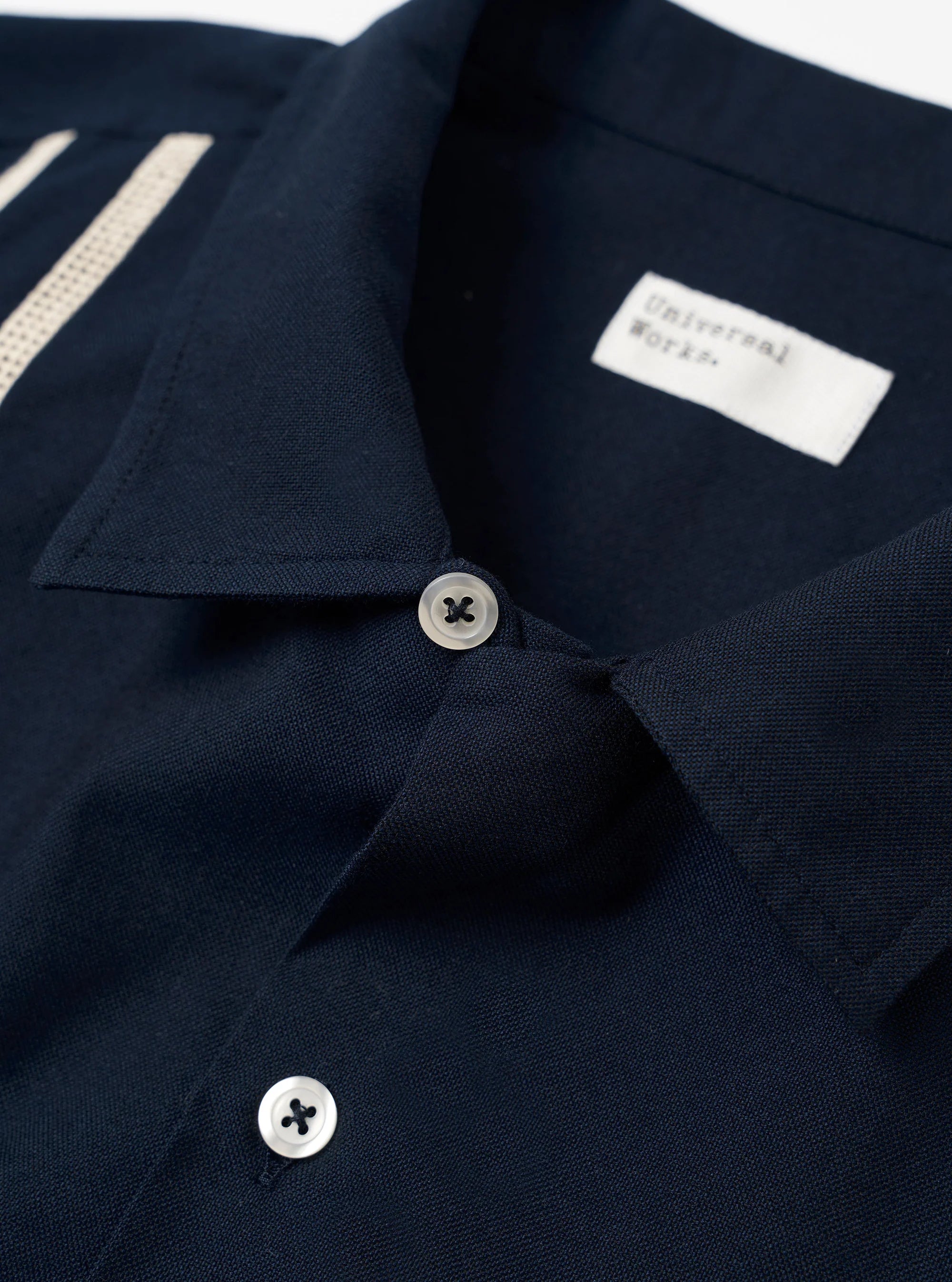 Classic Oxford Tropicana Shirt - Navy